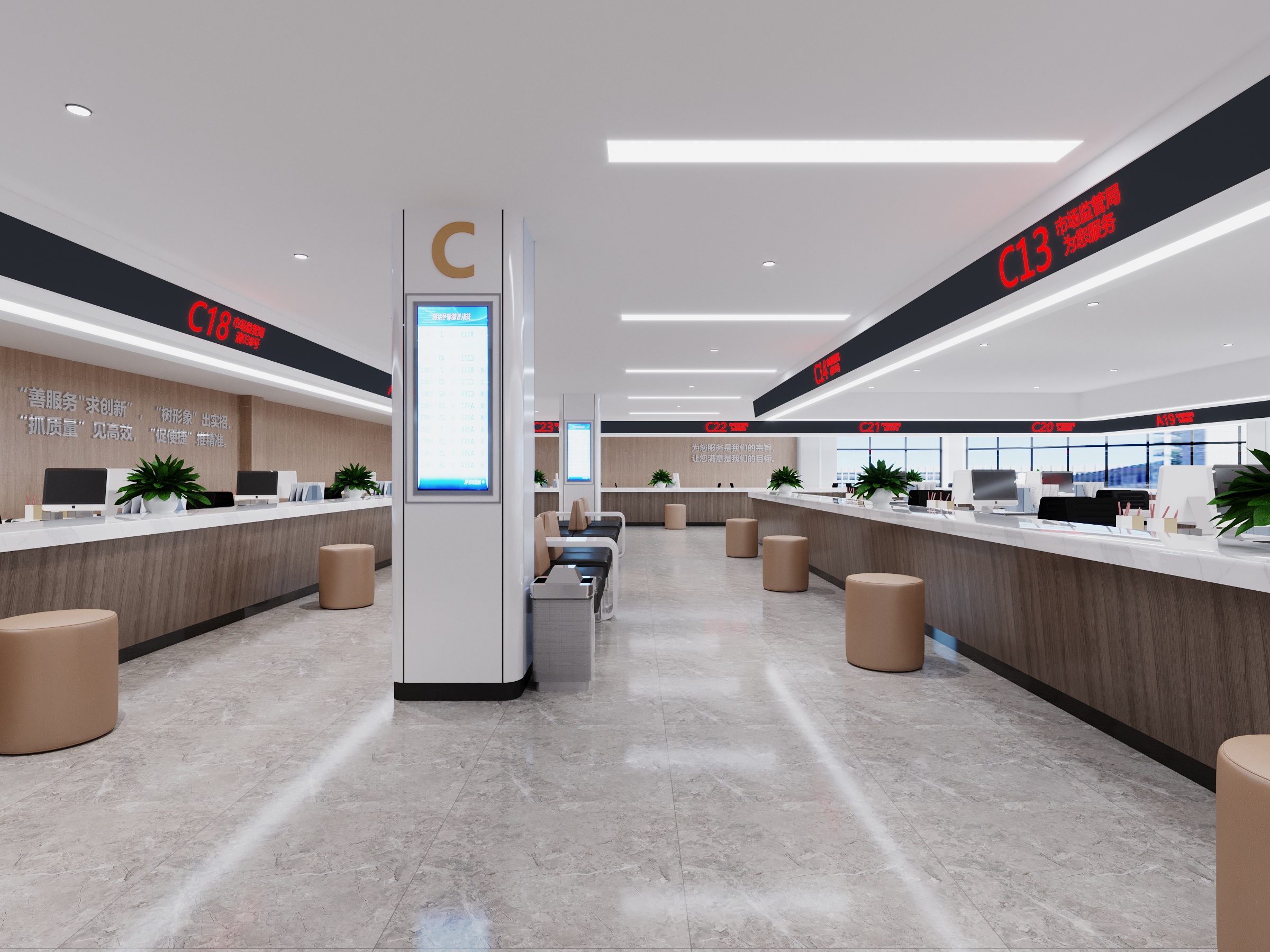 焕然一新，县政务中心未来展望丨中国昌都地区丨瑜维奇-0