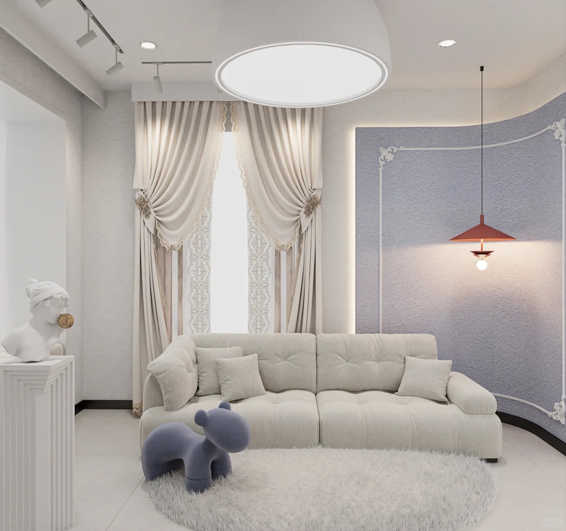 布艺家软装美学设计丨中国吉林丨大圣装饰-1