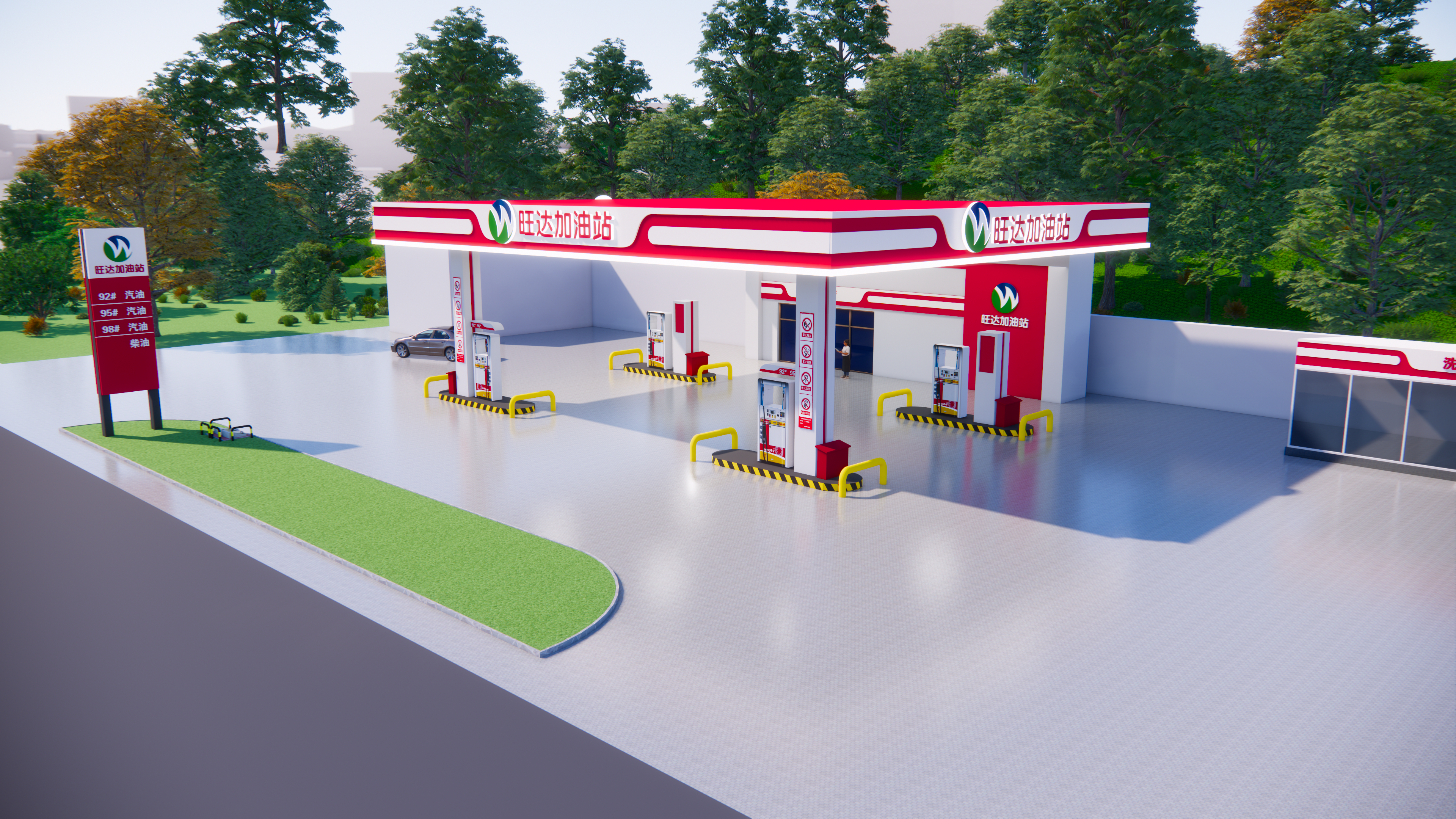 加油站设计丨中国重庆丨丰云设计-0