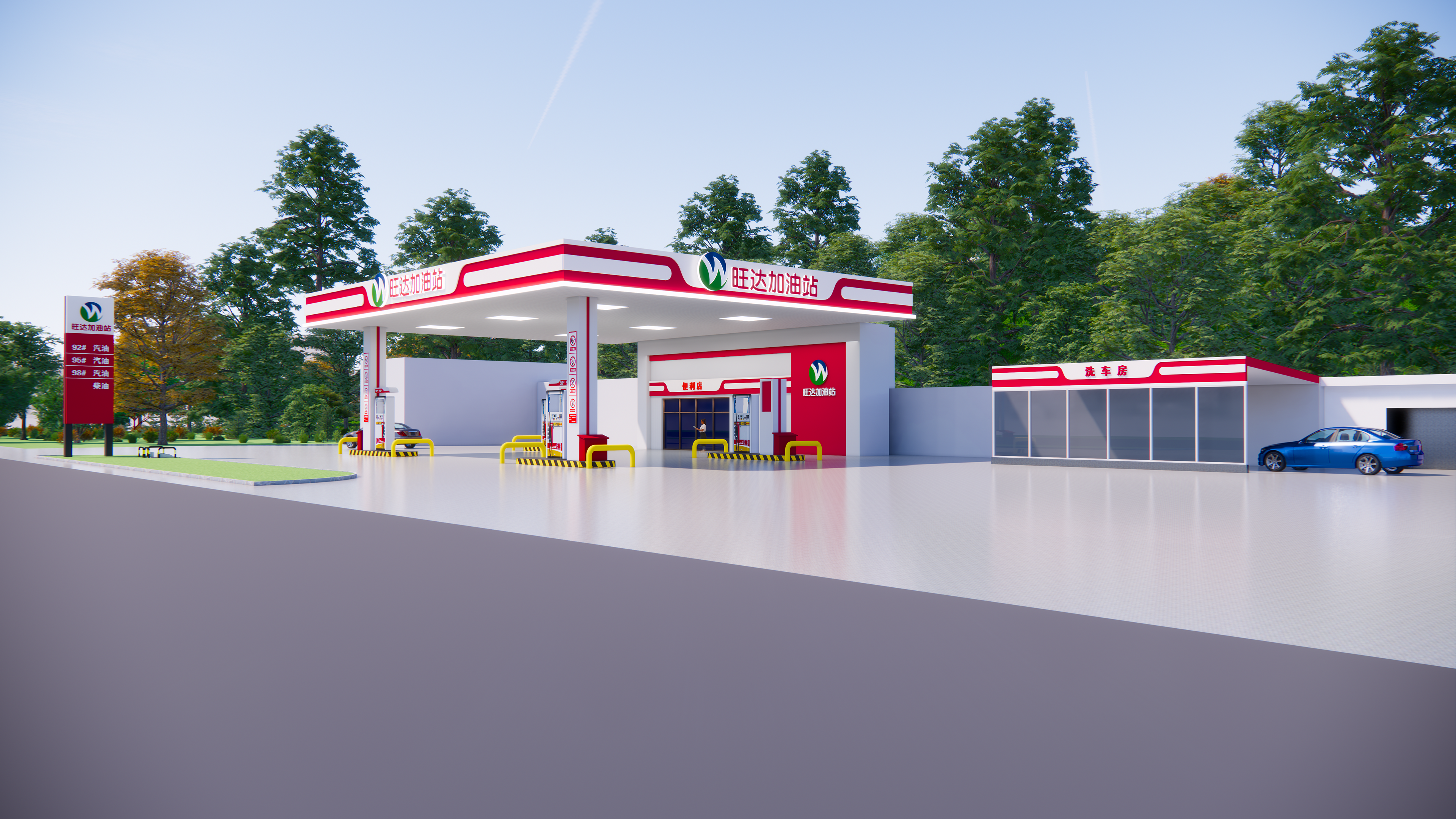 加油站设计丨中国重庆丨丰云设计-3
