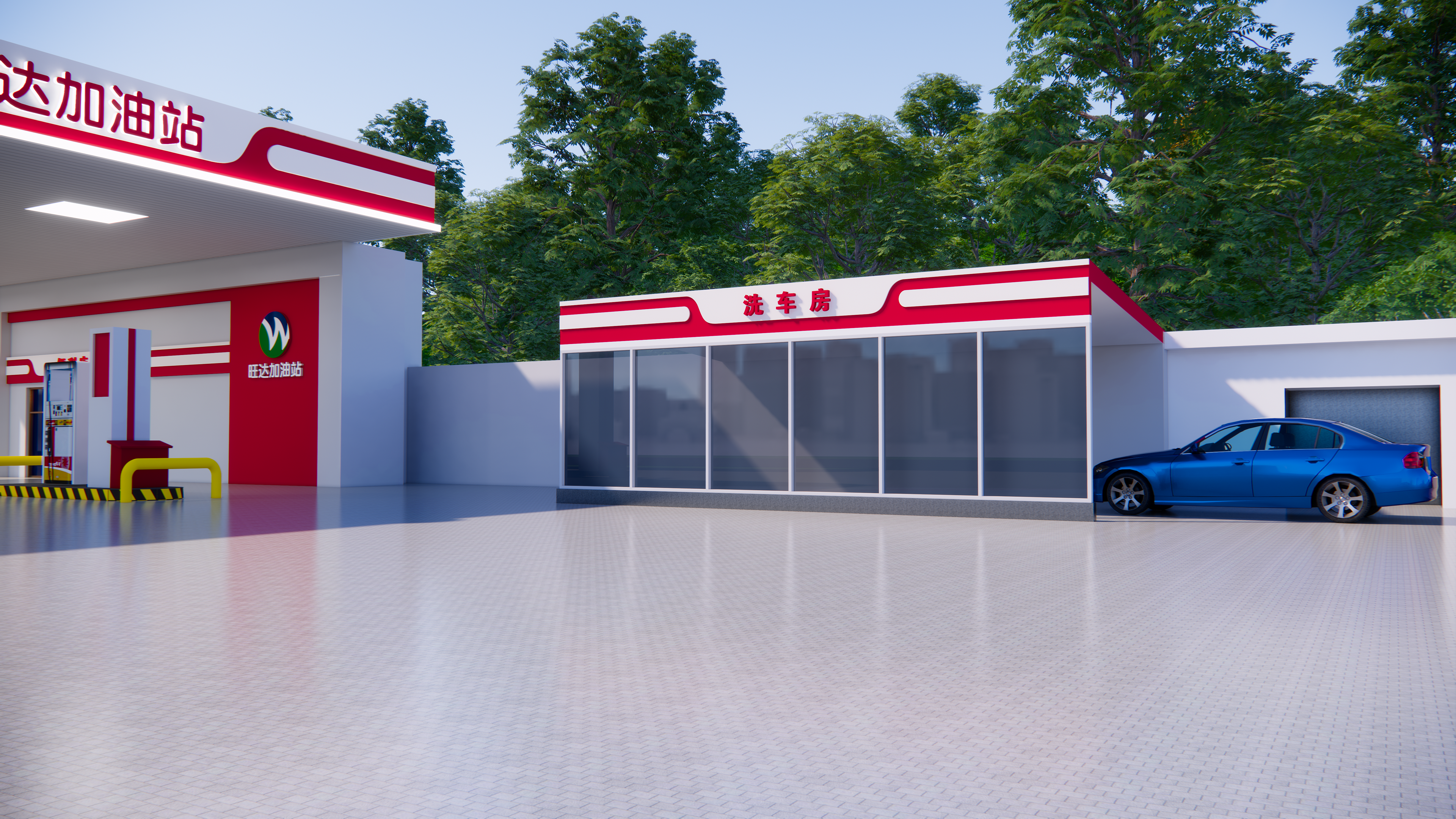 加油站设计丨中国重庆丨丰云设计-5