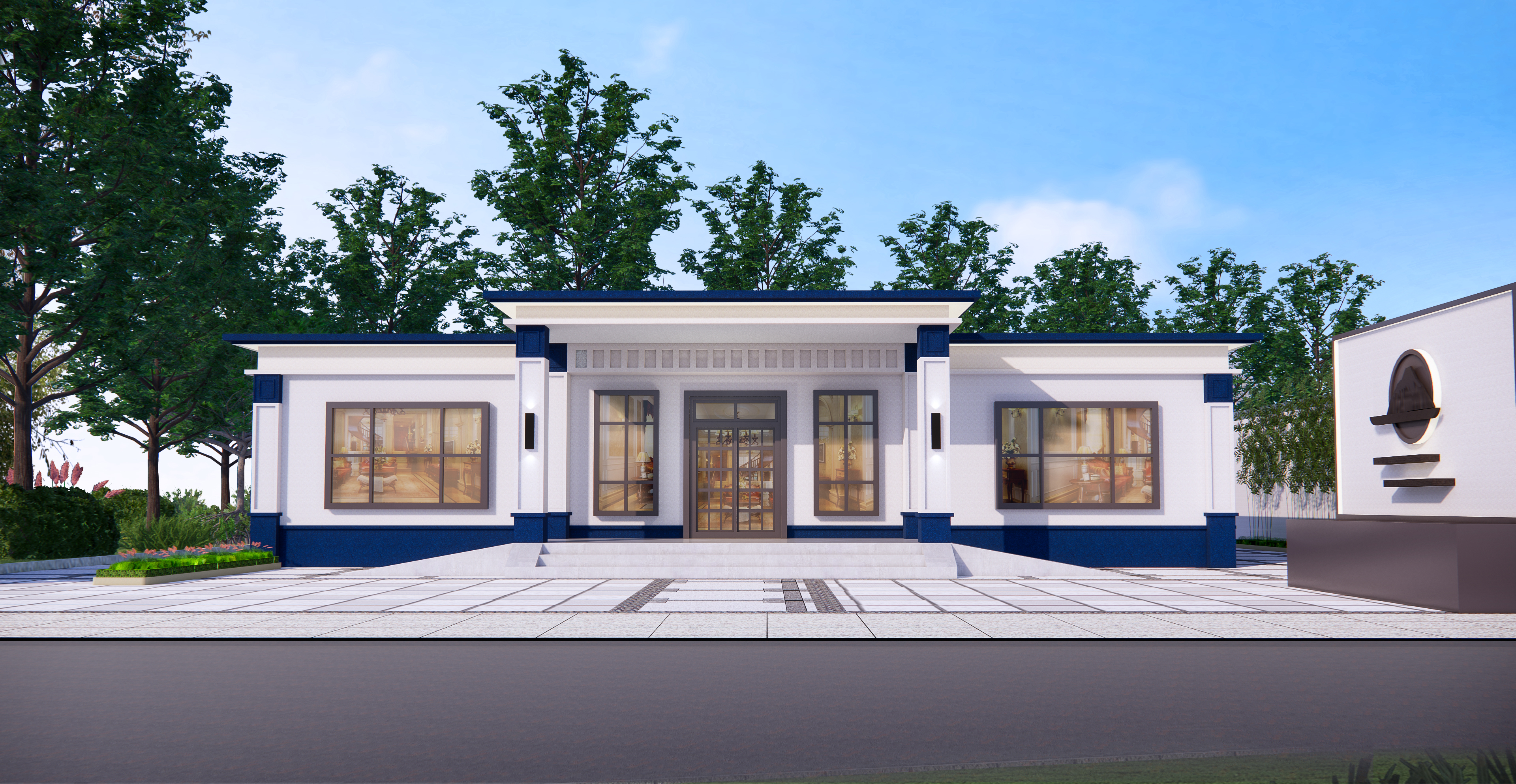 新中式别墅设计丨中国本溪丨丰云设计-2