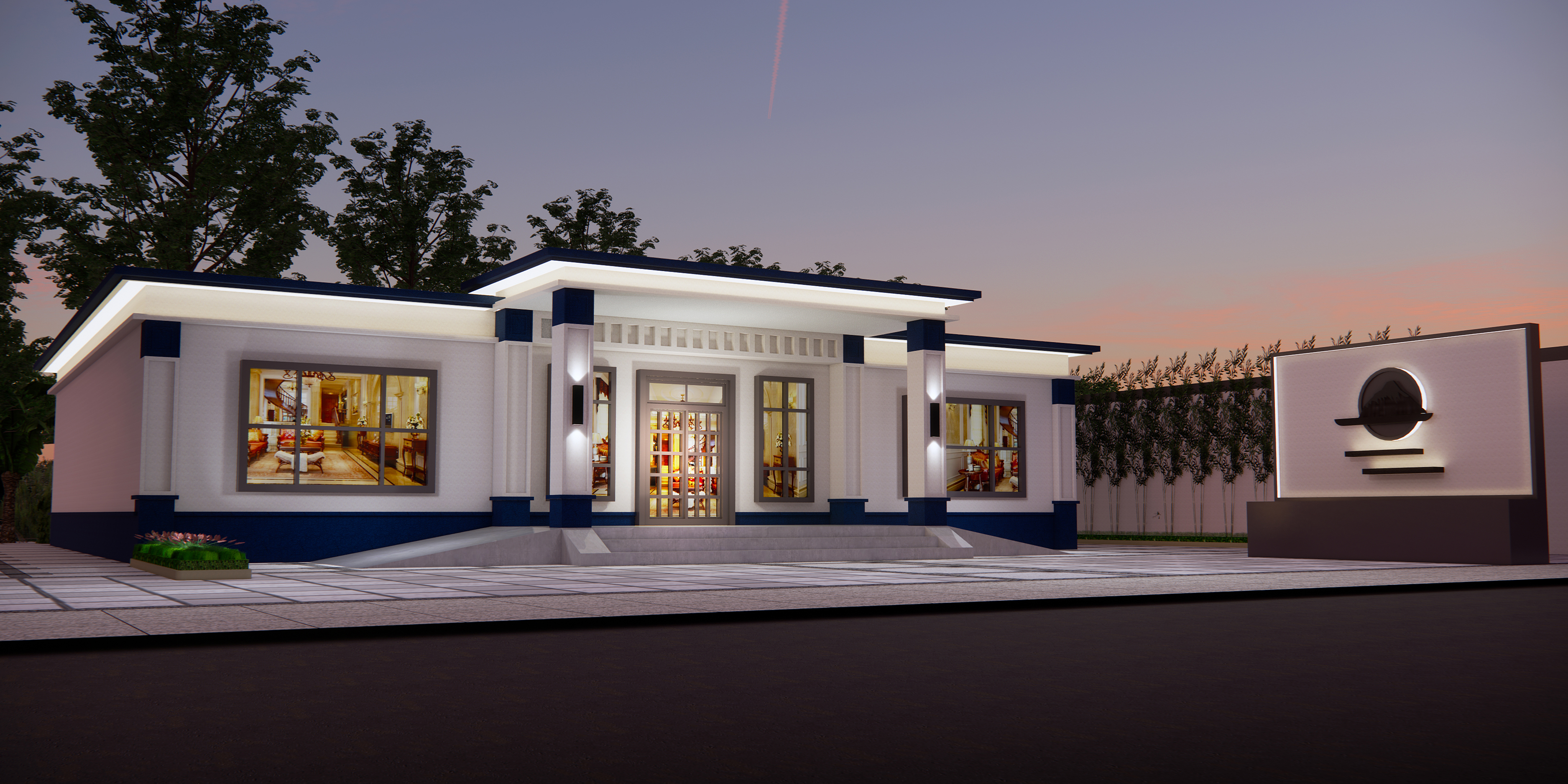 新中式别墅设计丨中国本溪丨丰云设计-1