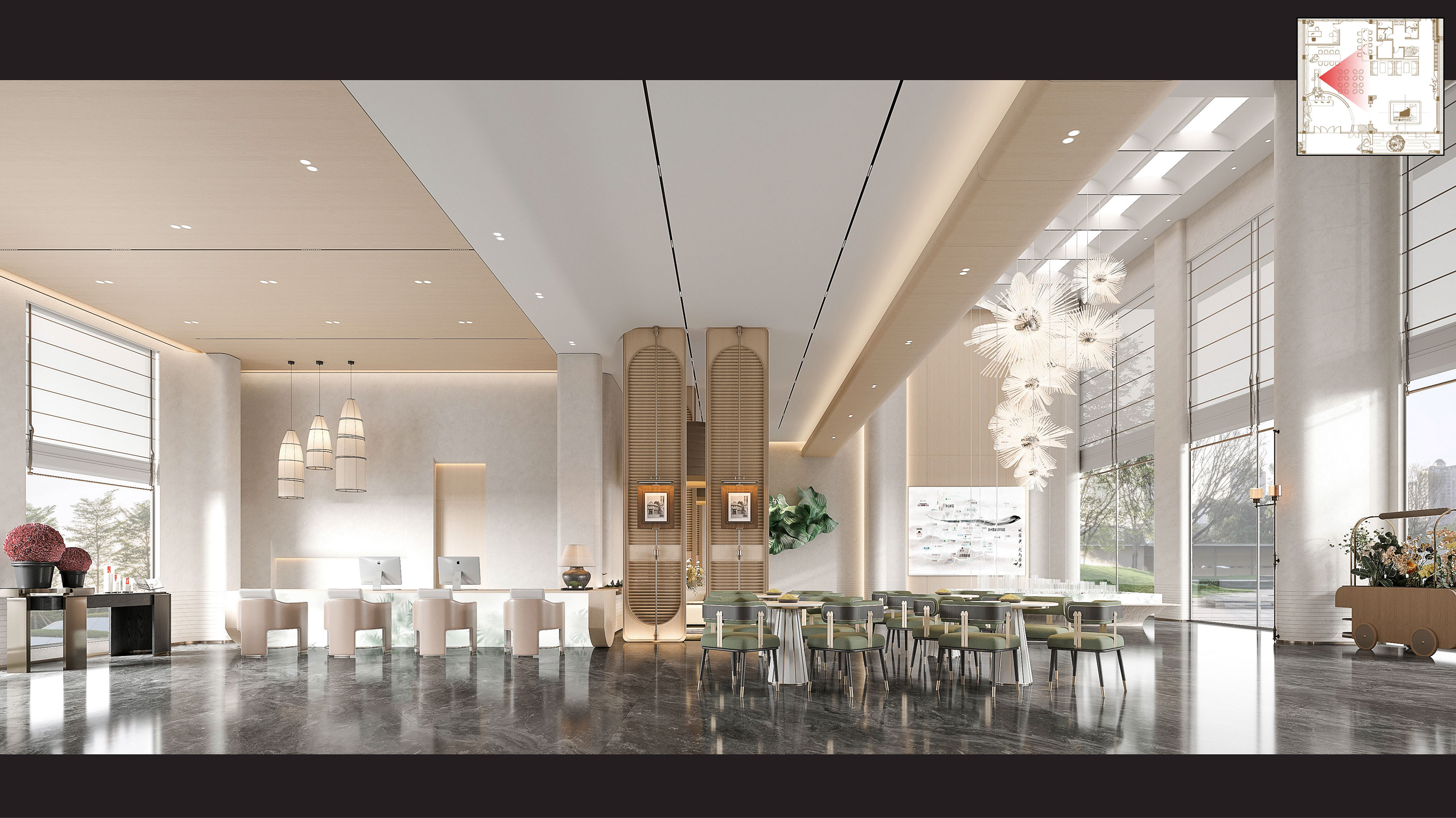 天汇销售中心丨中国江门丨E3-壹山方圆设计-14