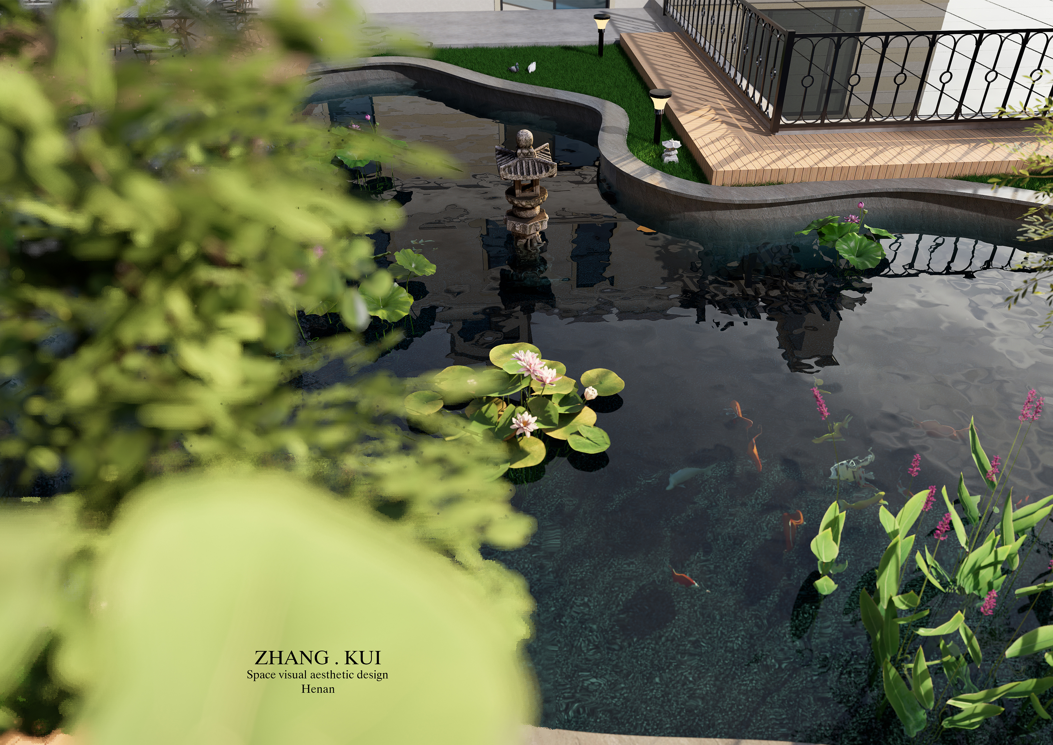 庭院设计丨中国焦作丨ZHANGKUI-1