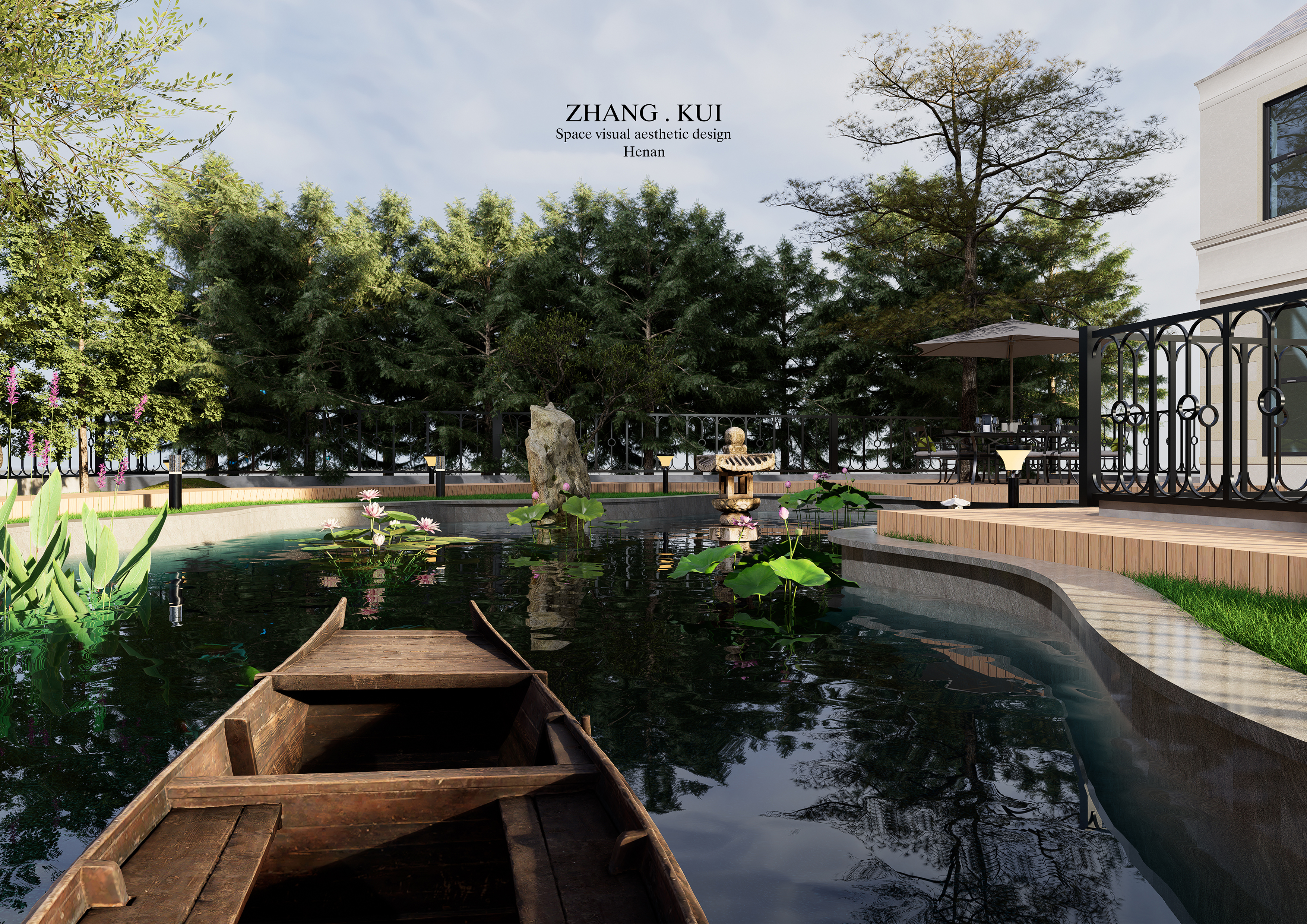 庭院设计丨中国焦作丨ZHANGKUI-4