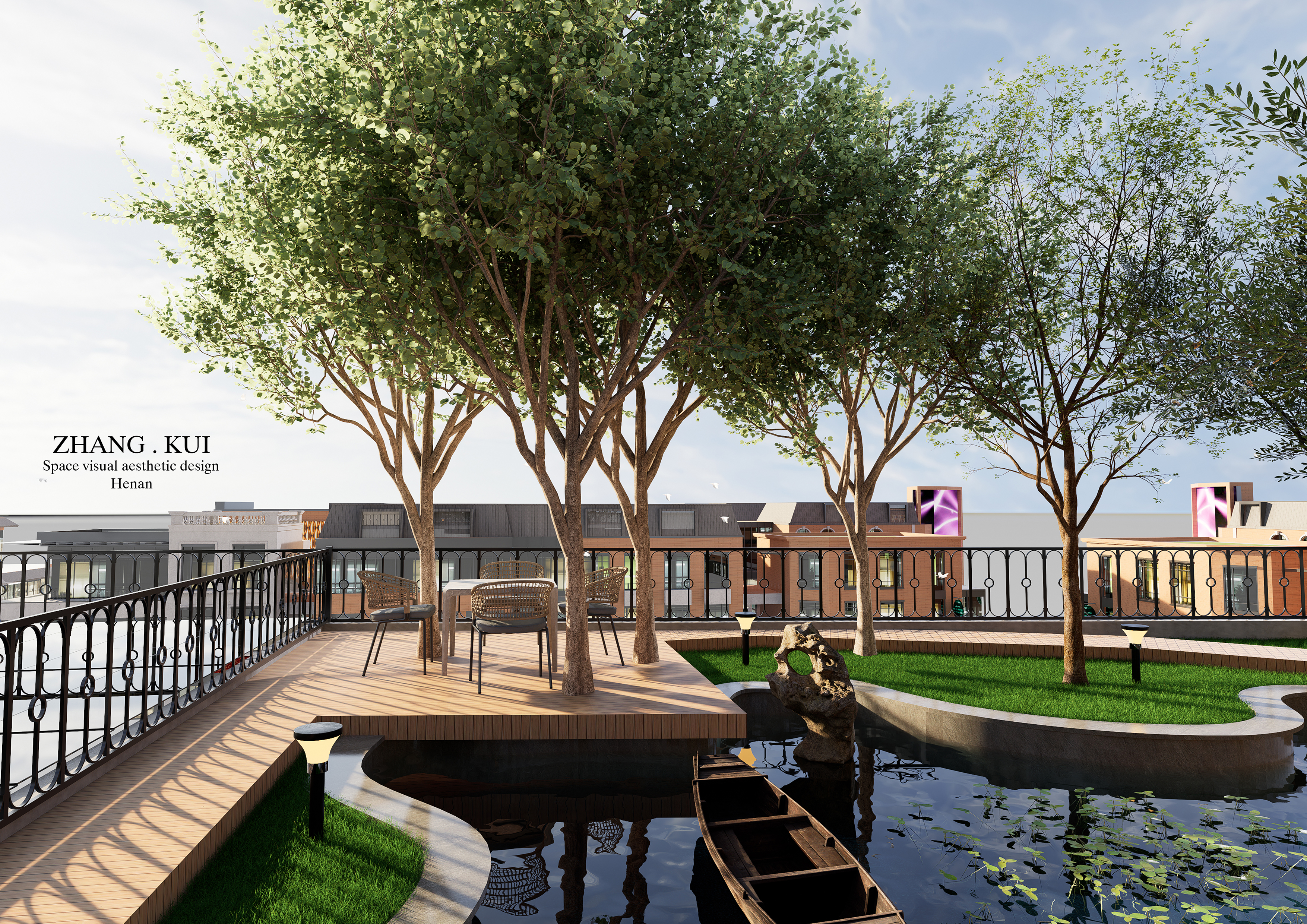 庭院设计丨中国焦作丨ZHANGKUI-7