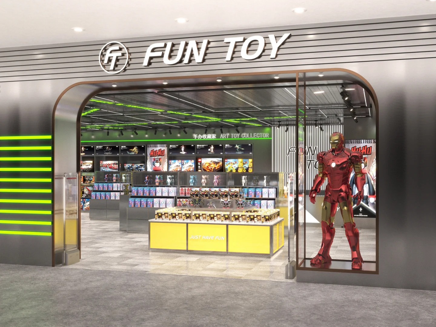 潮玩店设计丨中国吉林丨大圣装饰-3