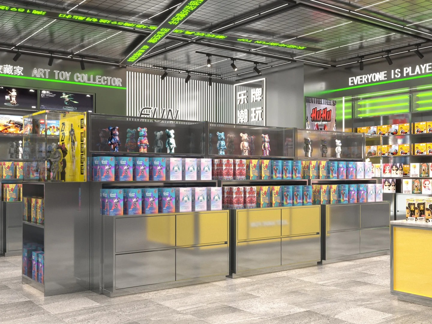 潮玩店设计丨中国吉林丨大圣装饰-9