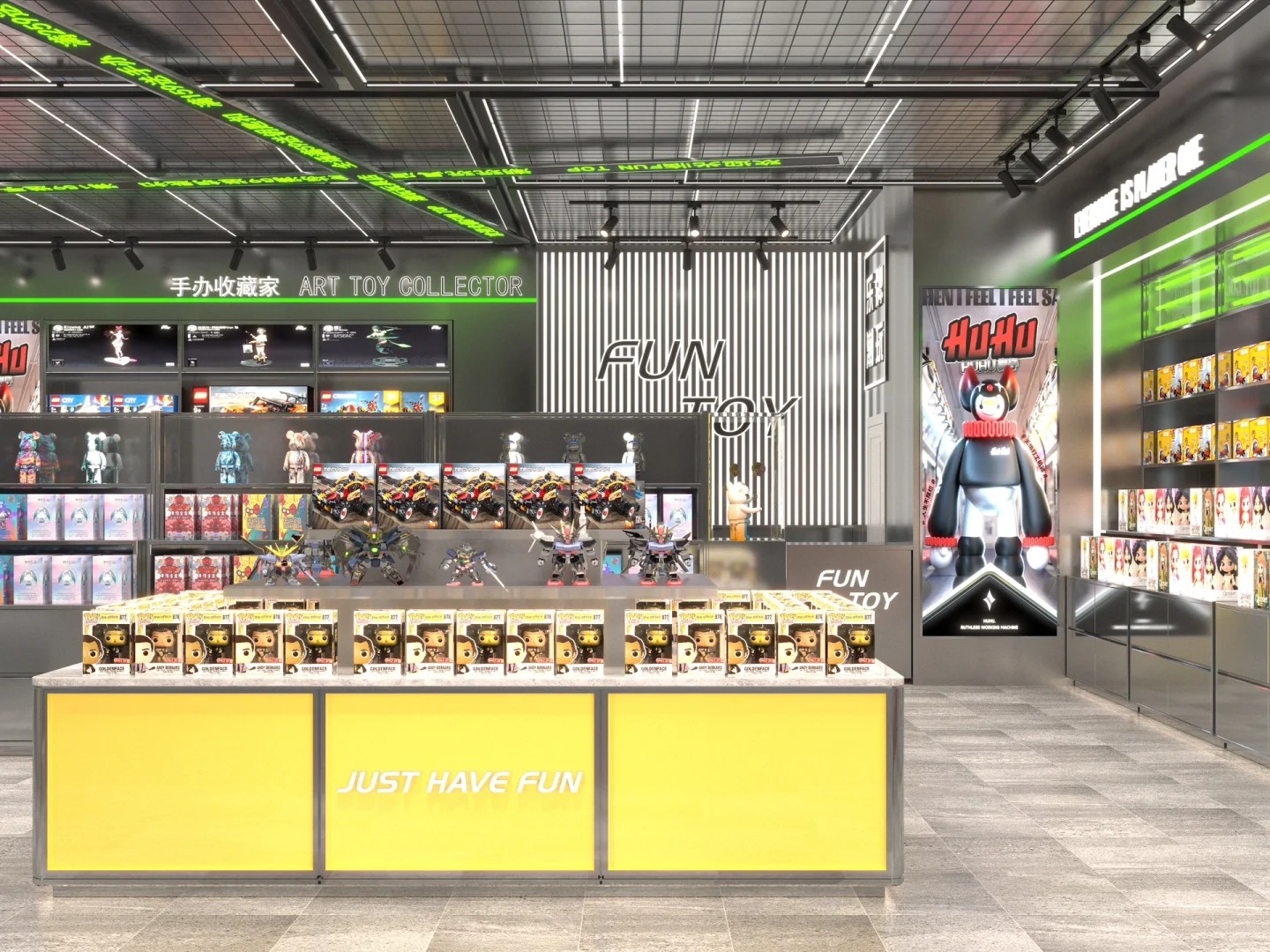 潮玩店设计丨中国吉林丨大圣装饰-7