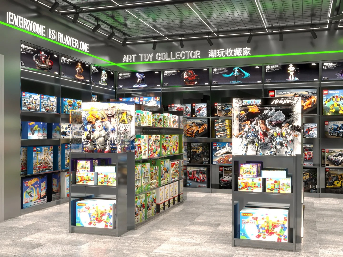 潮玩店设计丨中国吉林丨大圣装饰-10