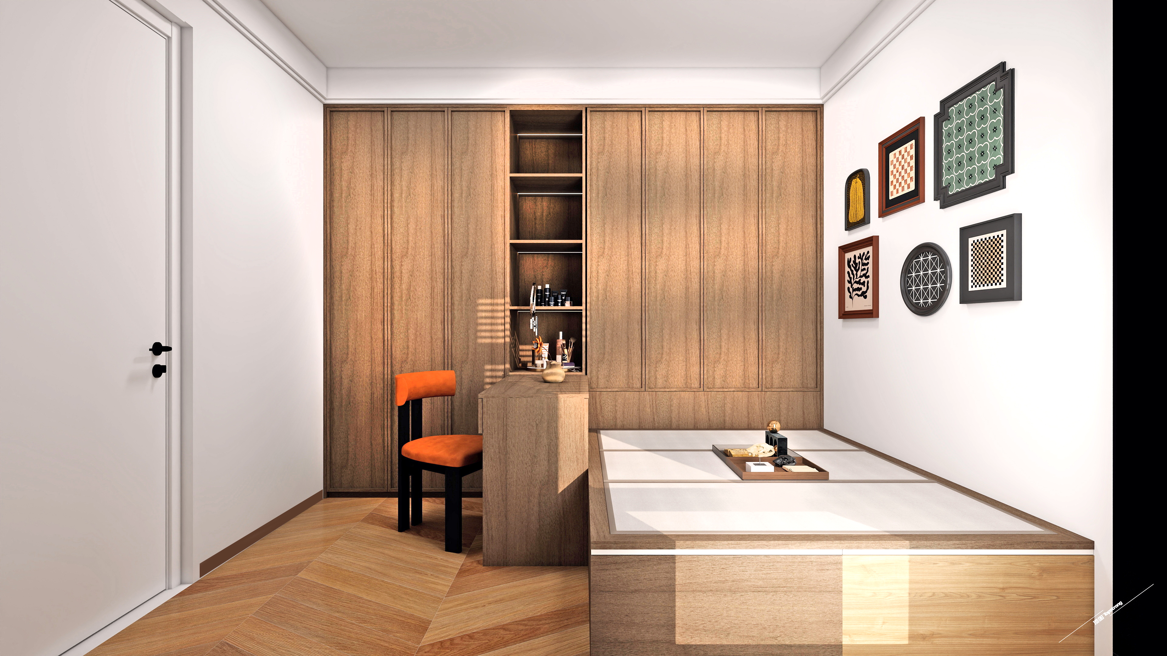 邯郸保利阅云台90平米中古风丨中国邯郸丨董卫朝-4