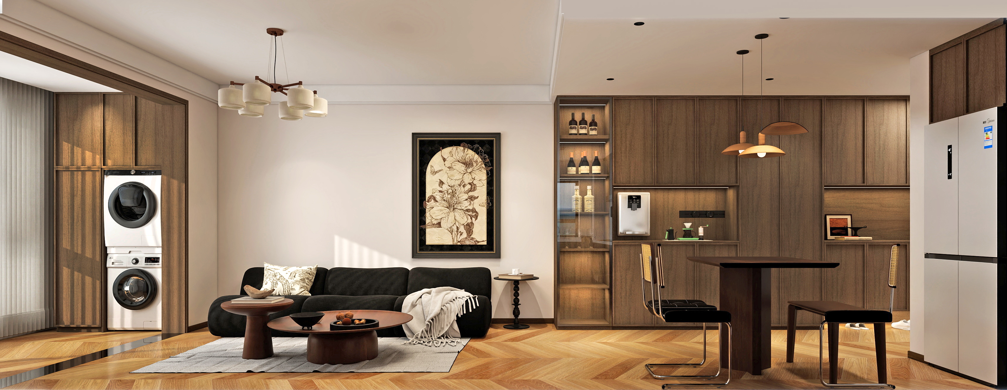 邯郸保利阅云台90平米中古风丨中国邯郸丨董卫朝-3