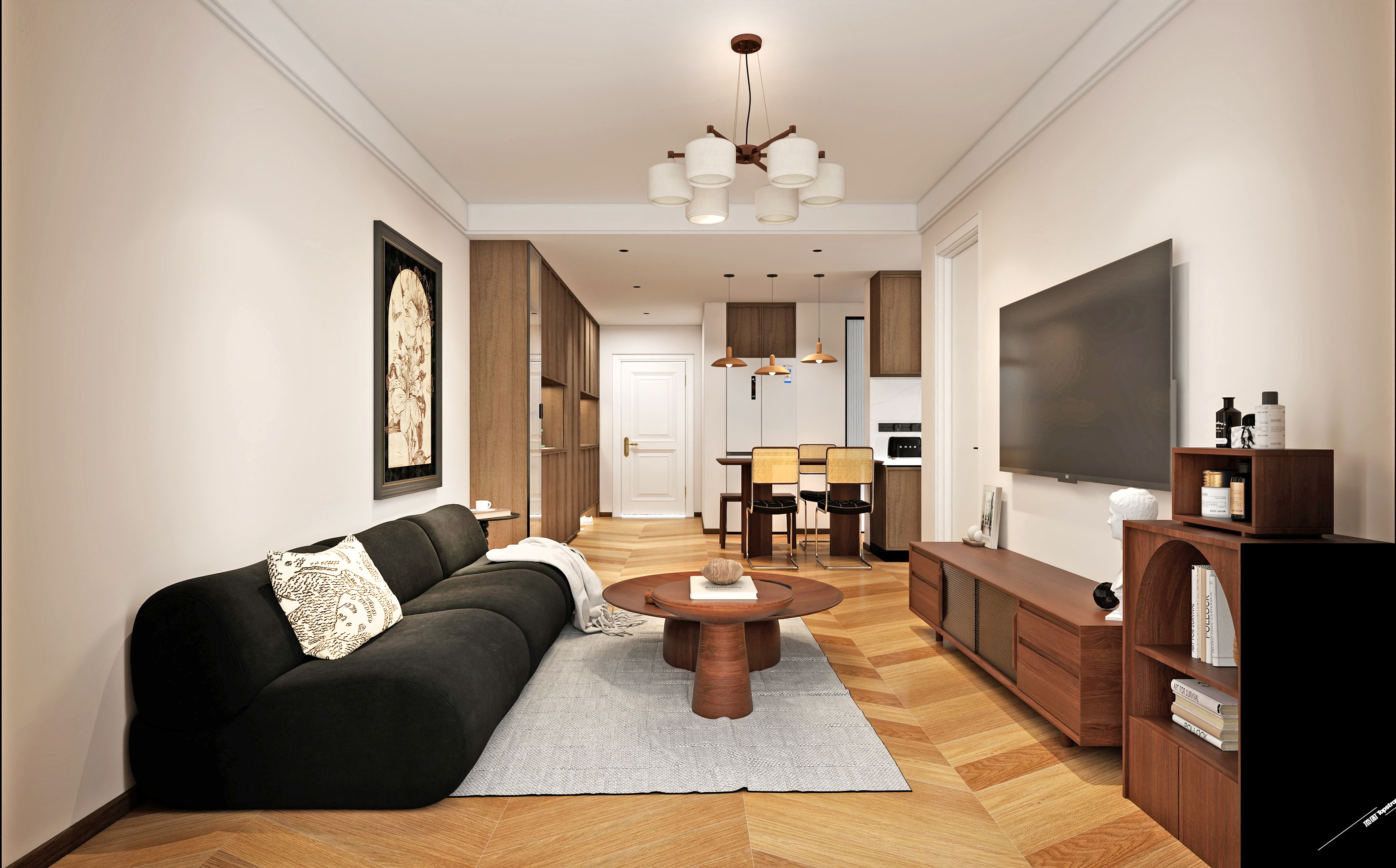 邯郸保利阅云台90平米中古风丨中国邯郸丨董卫朝-1