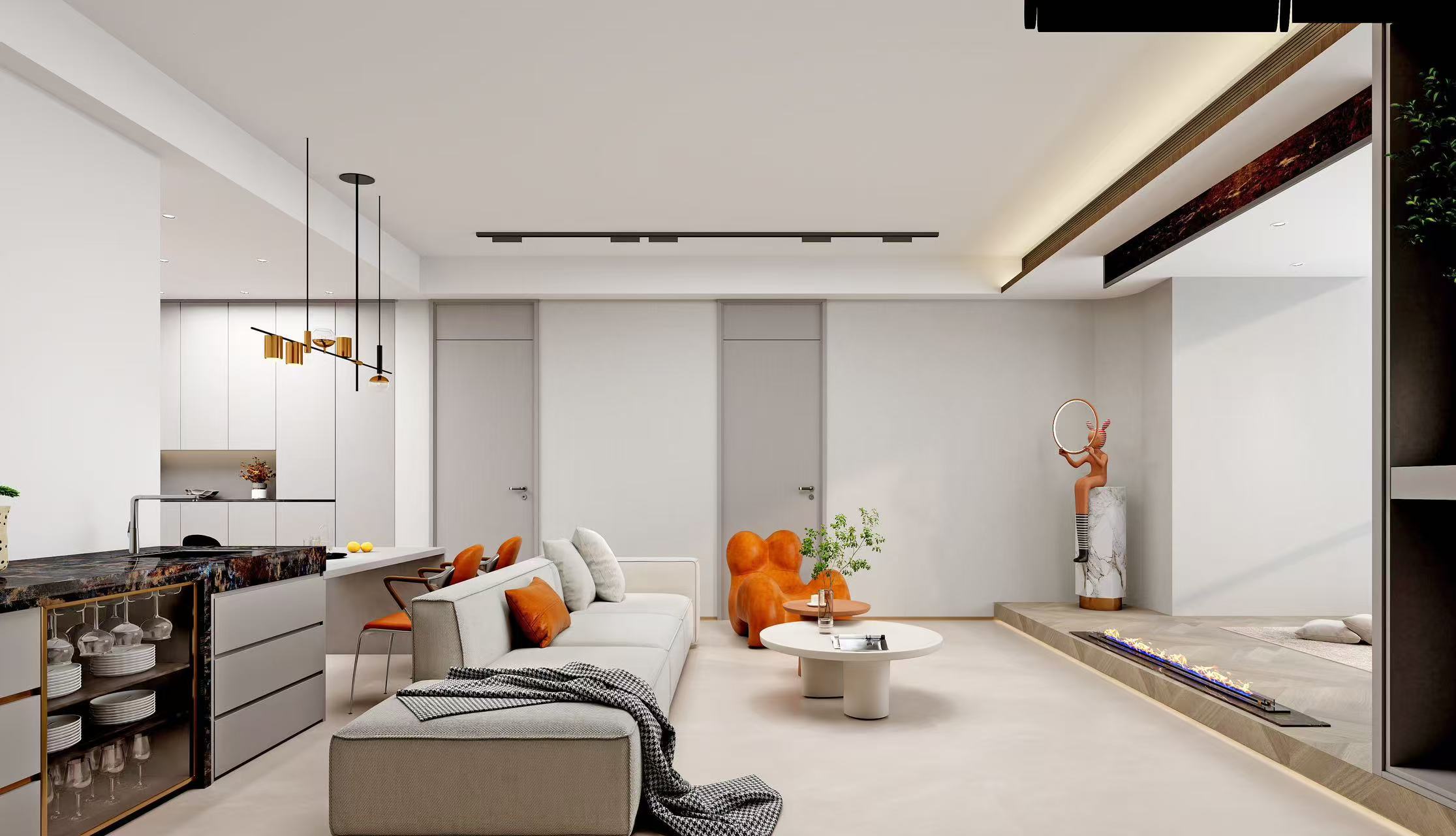 美乐城现代客餐厅丨中国邯郸丨董卫朝-6