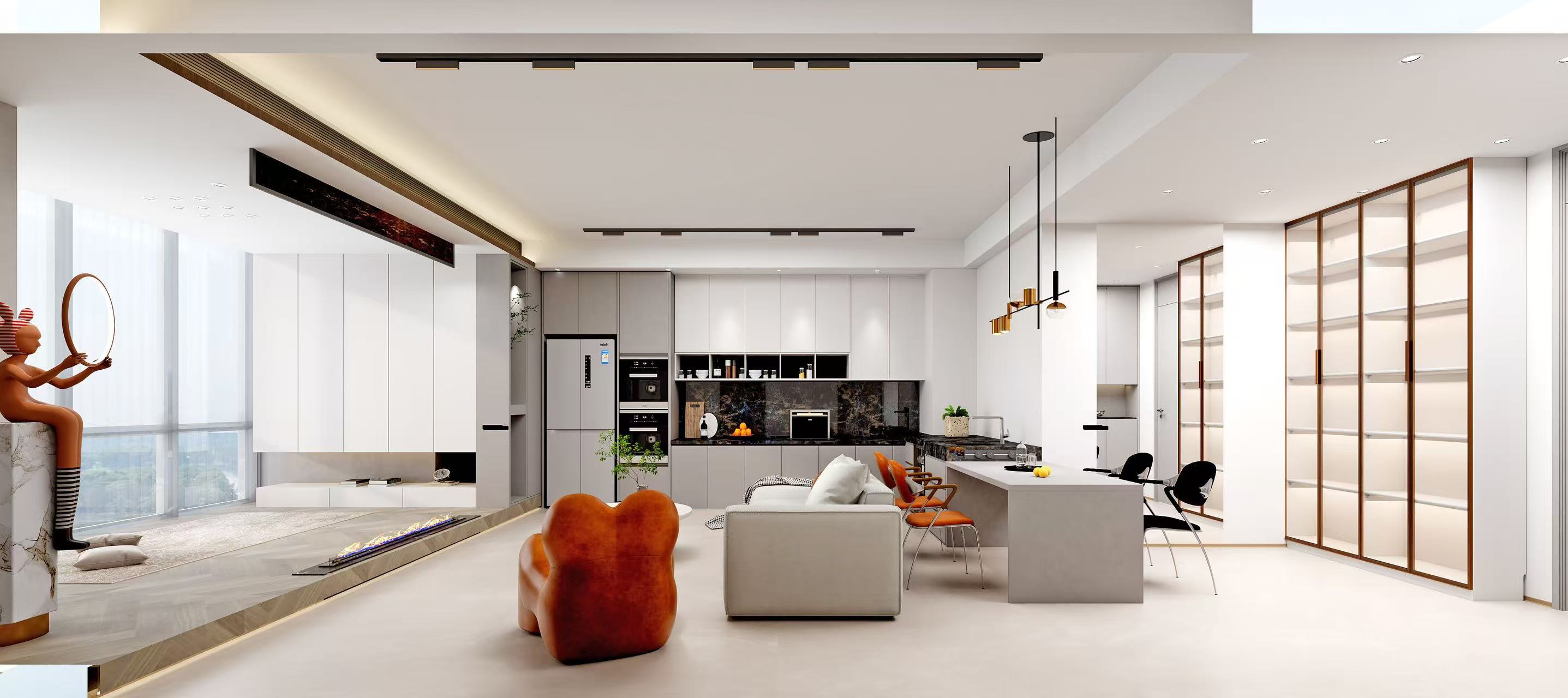 美乐城现代客餐厅丨中国邯郸丨董卫朝-5