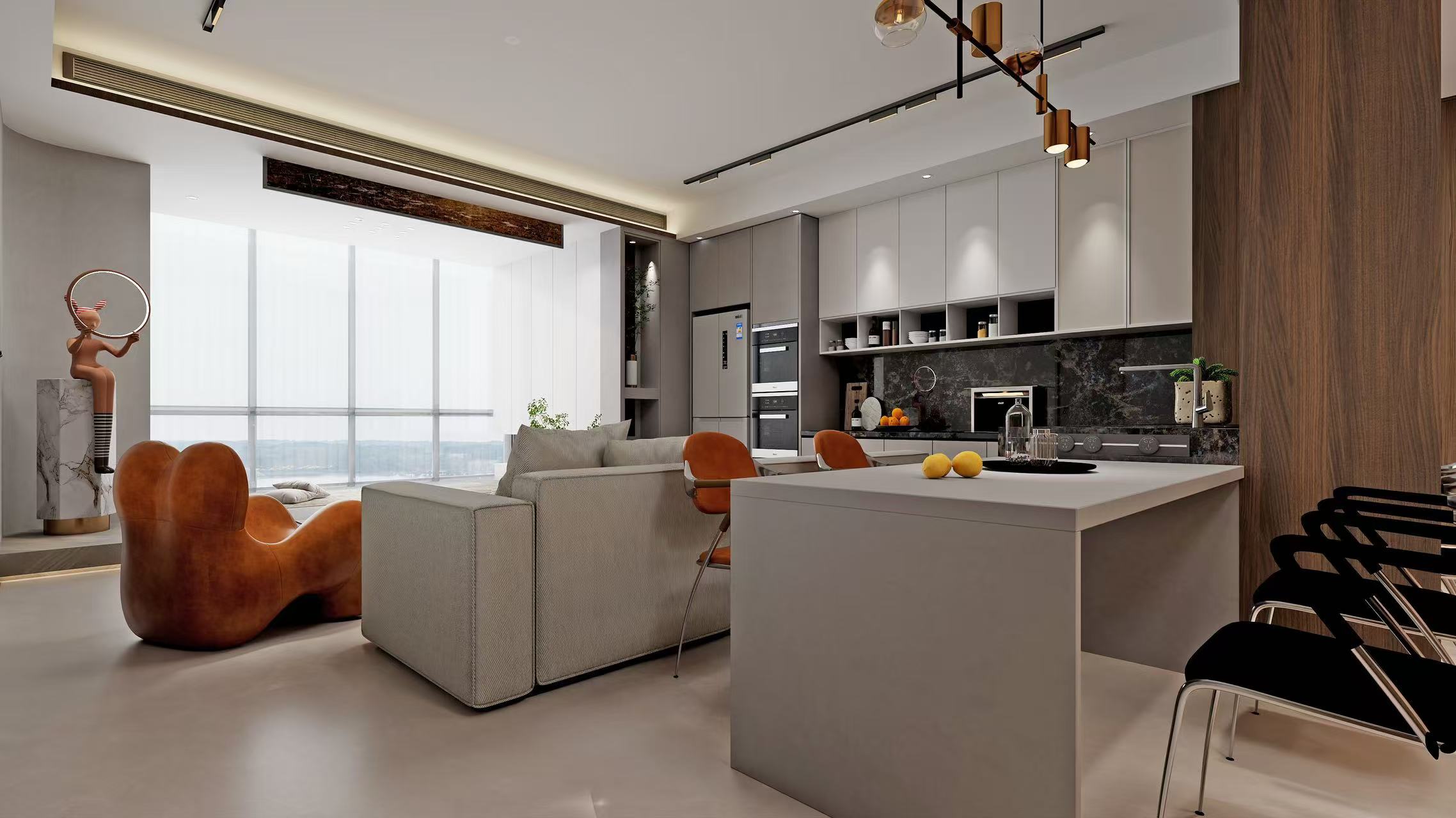 美乐城现代客餐厅丨中国邯郸丨董卫朝-7