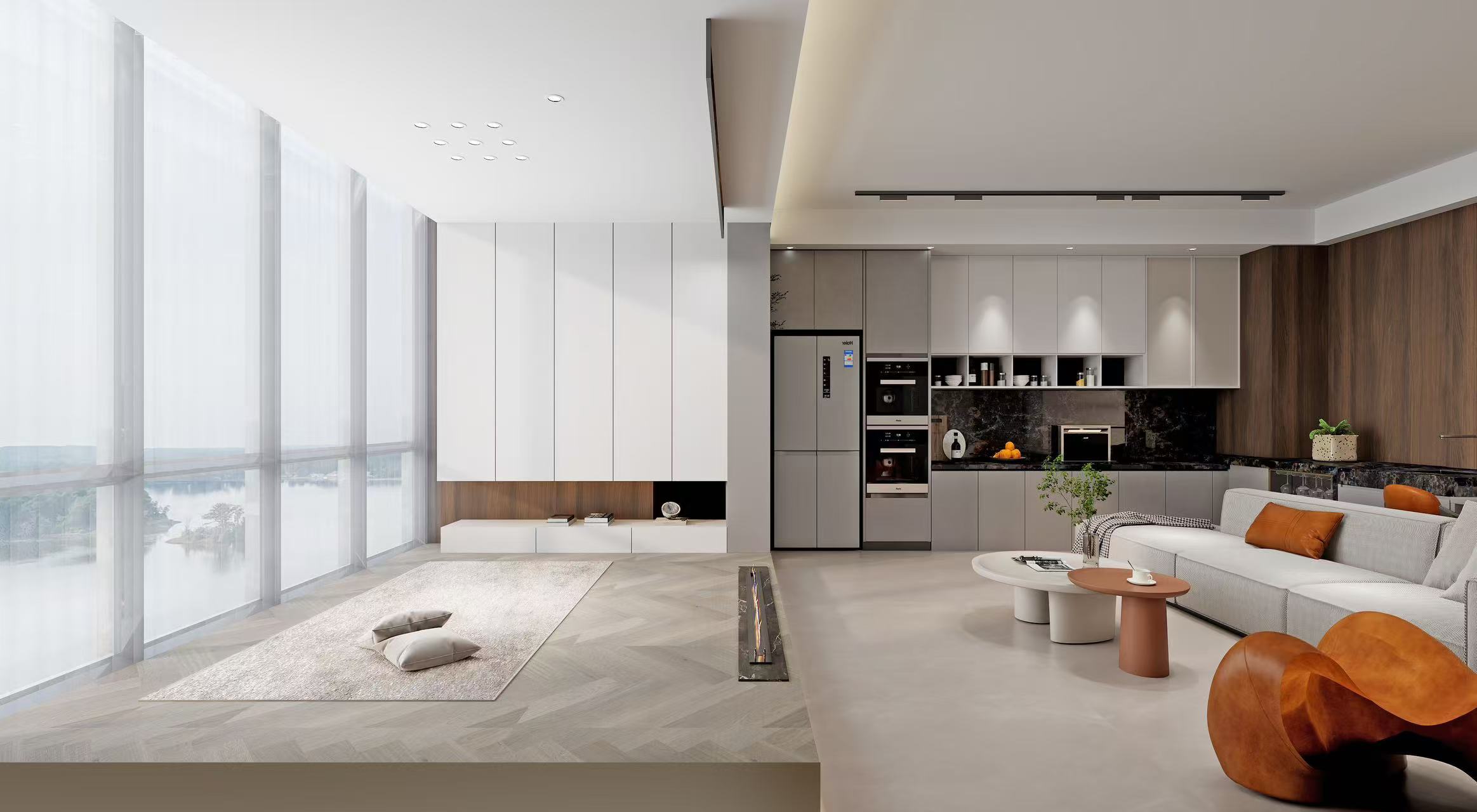 美乐城现代客餐厅丨中国邯郸丨董卫朝-2