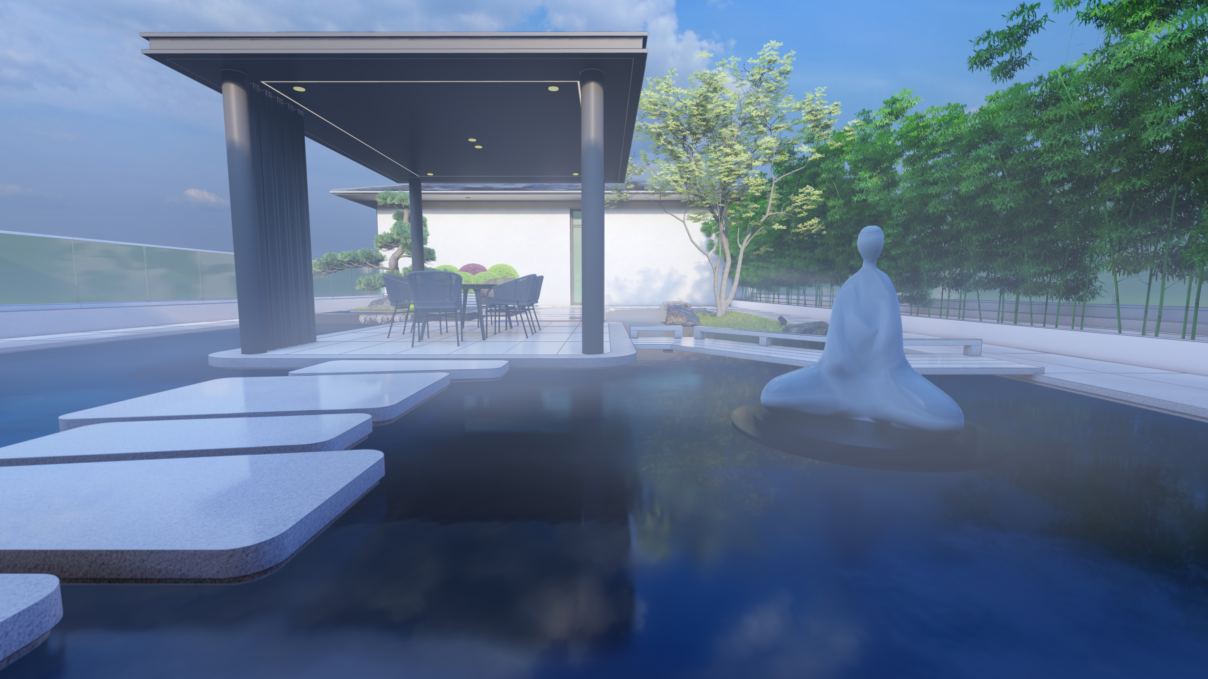 厂区商务屋顶花园丨中国石家庄丨张钱罐-1