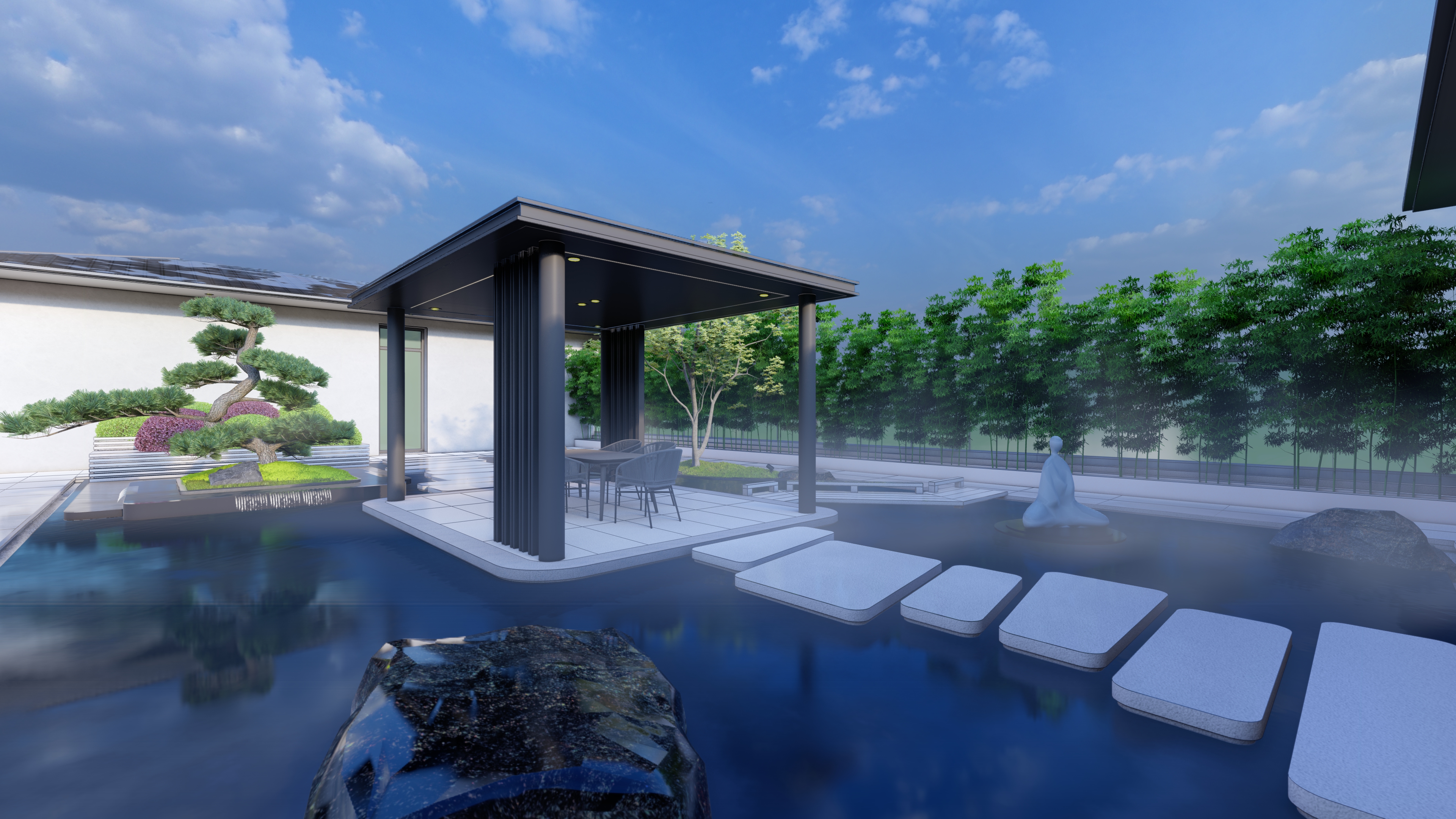 厂区商务屋顶花园丨中国石家庄丨张钱罐-0