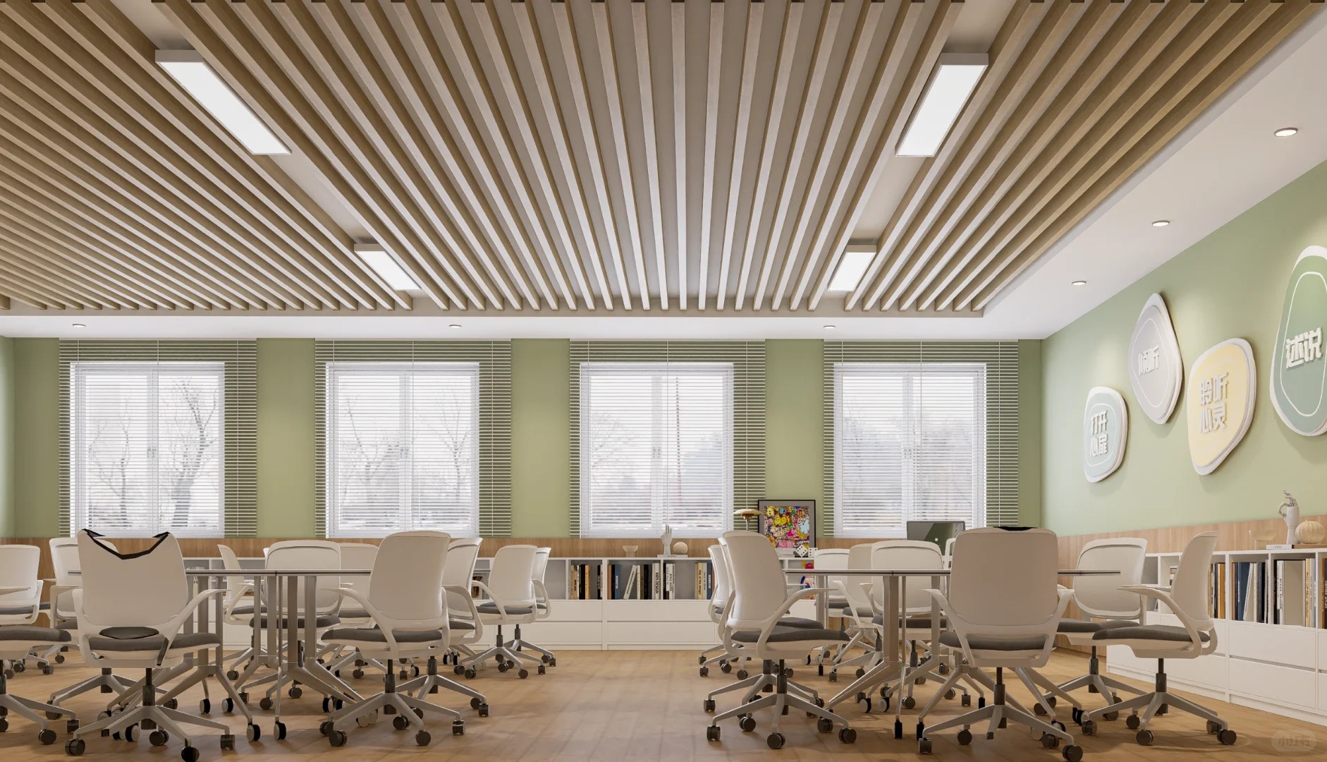 心理咨询室设计丨中国吉林丨大圣装饰-3