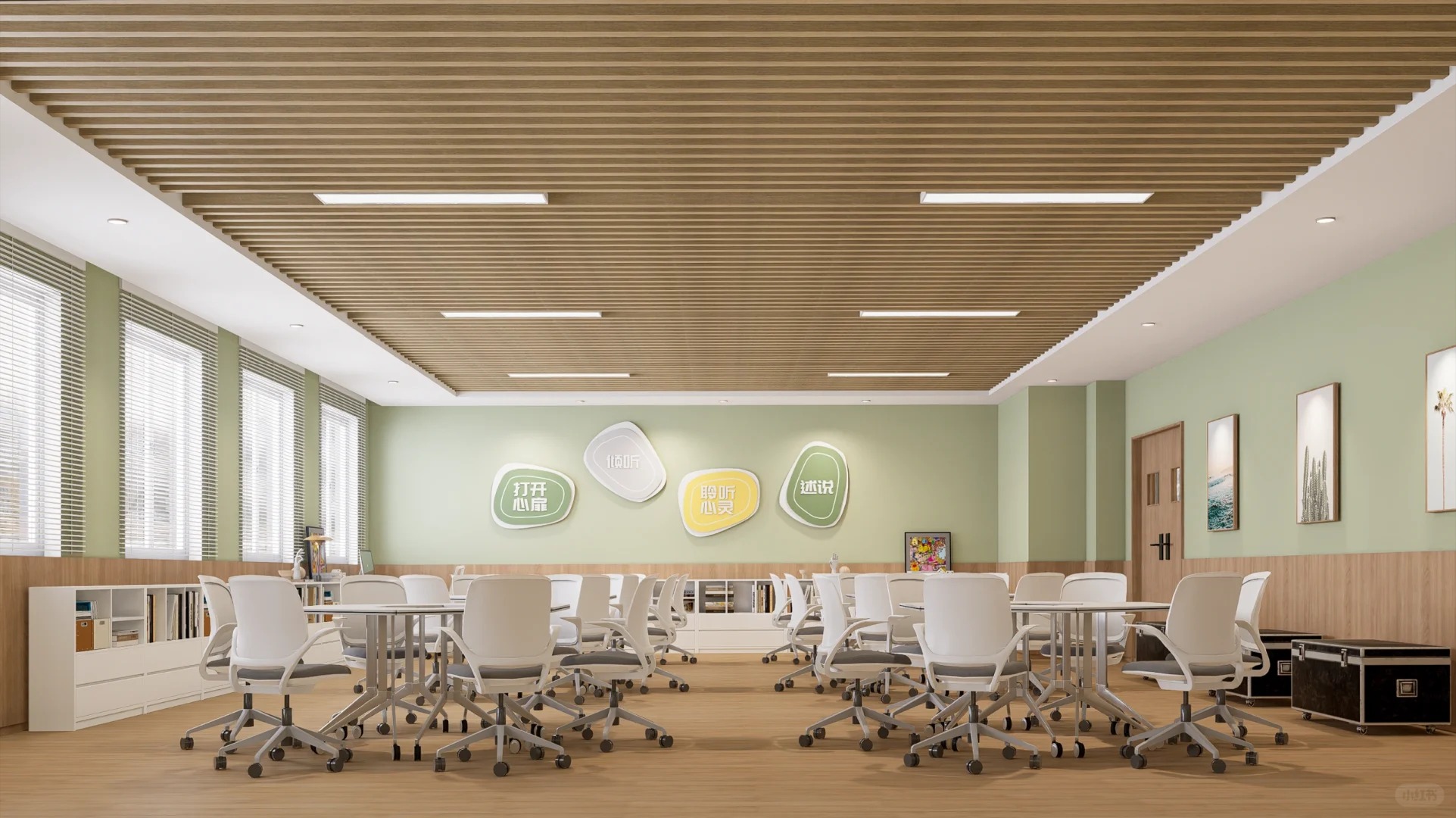 心理咨询室设计丨中国吉林丨大圣装饰-2