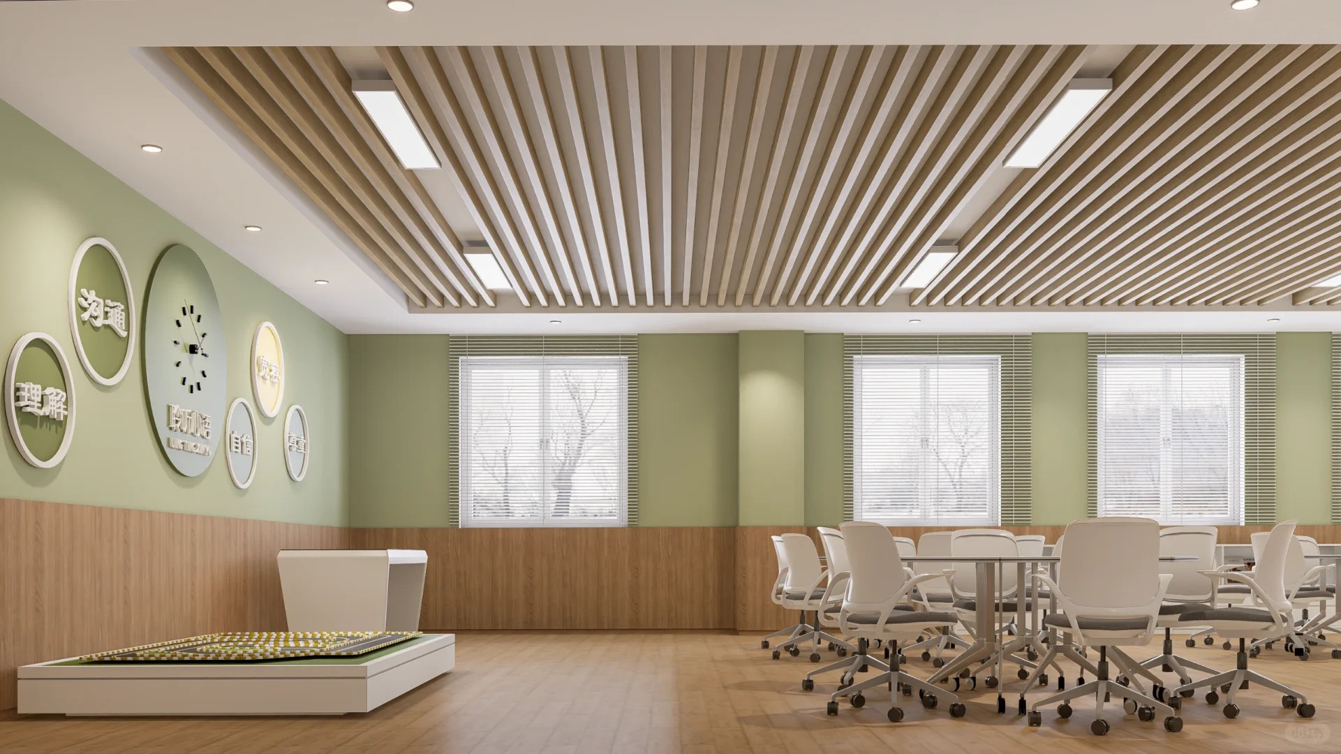 心理咨询室设计丨中国吉林丨大圣装饰-1