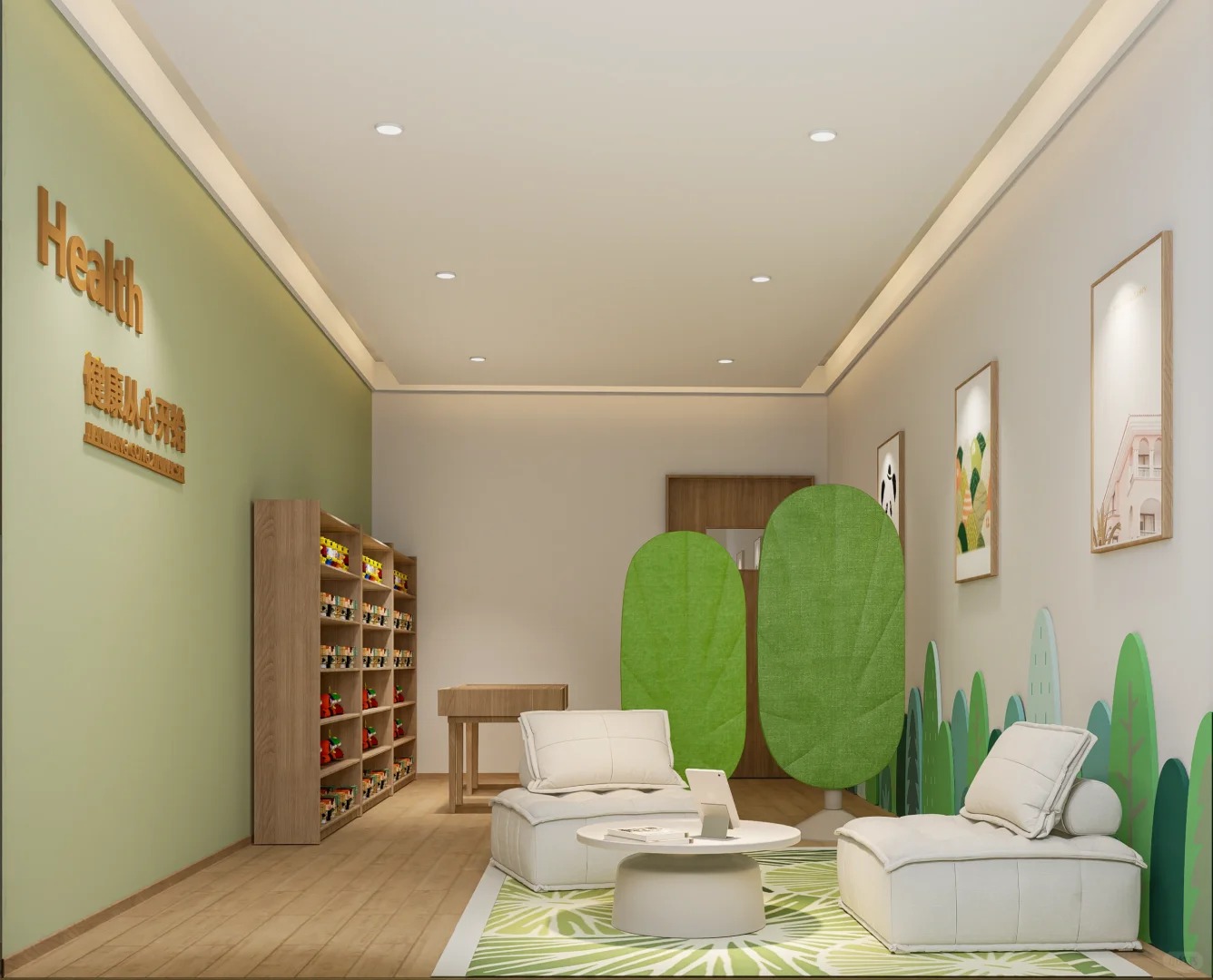 心理咨询室设计丨中国吉林丨大圣装饰-10
