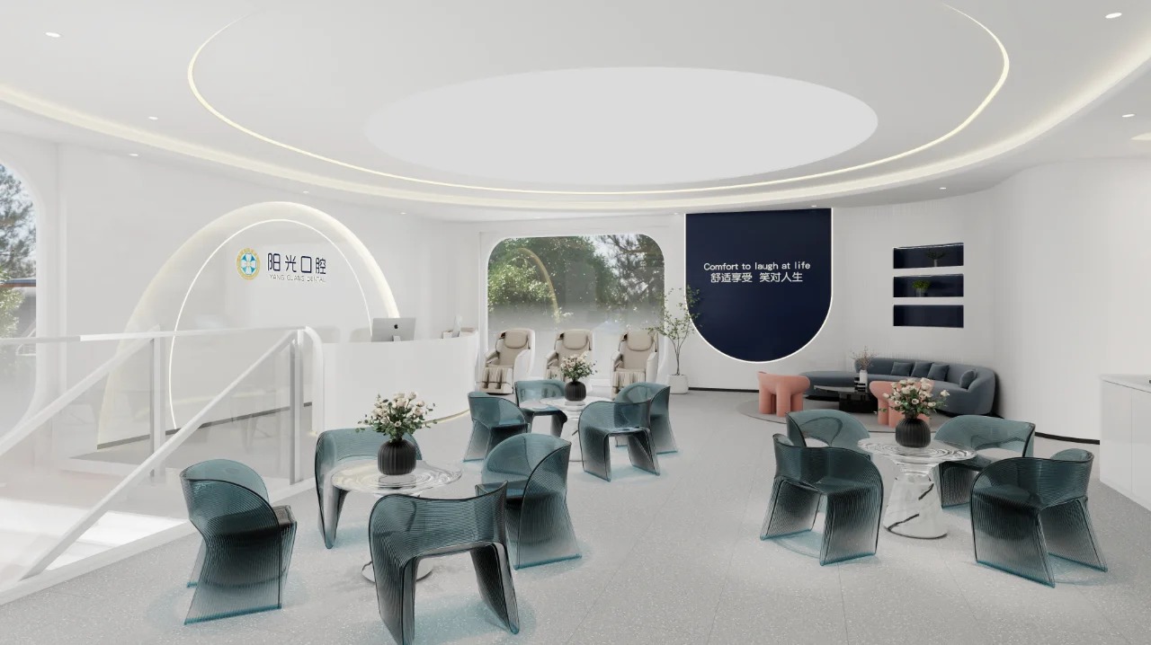 现代科技感——中大型口腔医院设计丨中国吉林丨大圣装饰-2