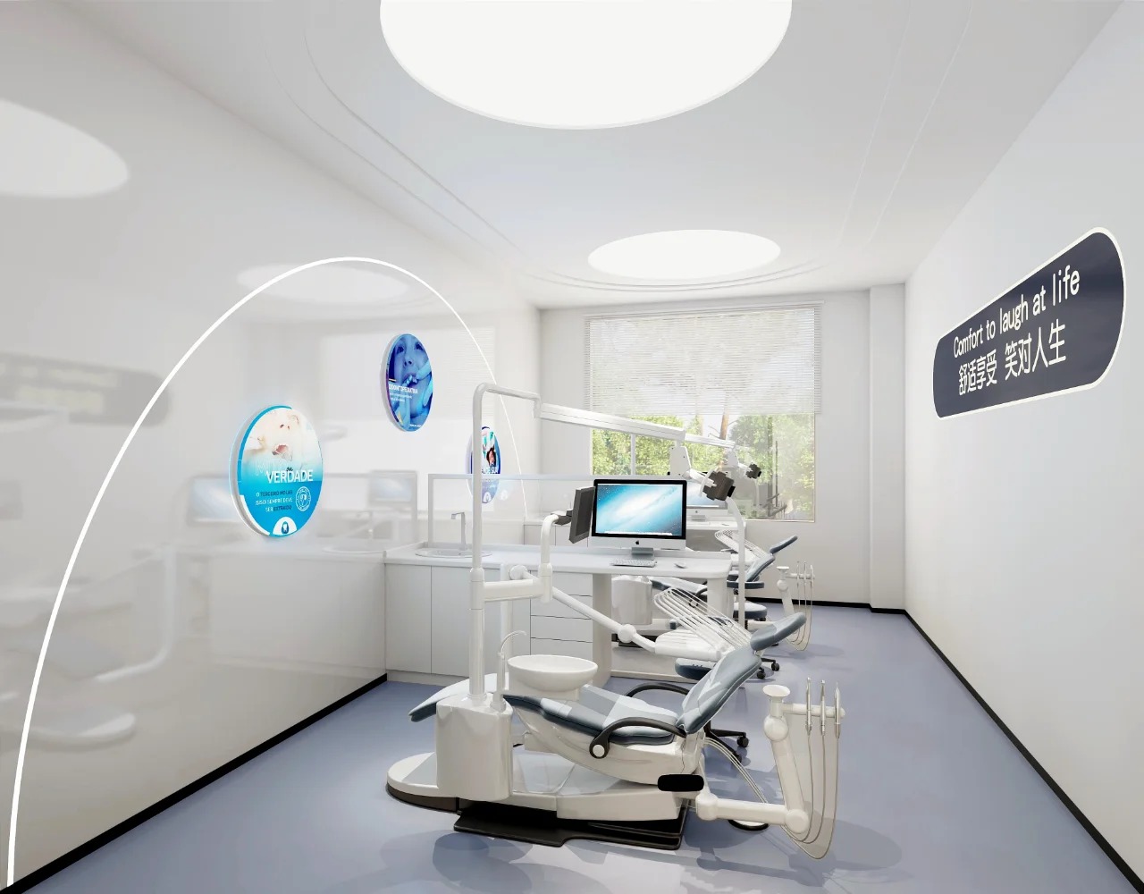 现代科技感——中大型口腔医院设计丨中国吉林丨大圣装饰-9
