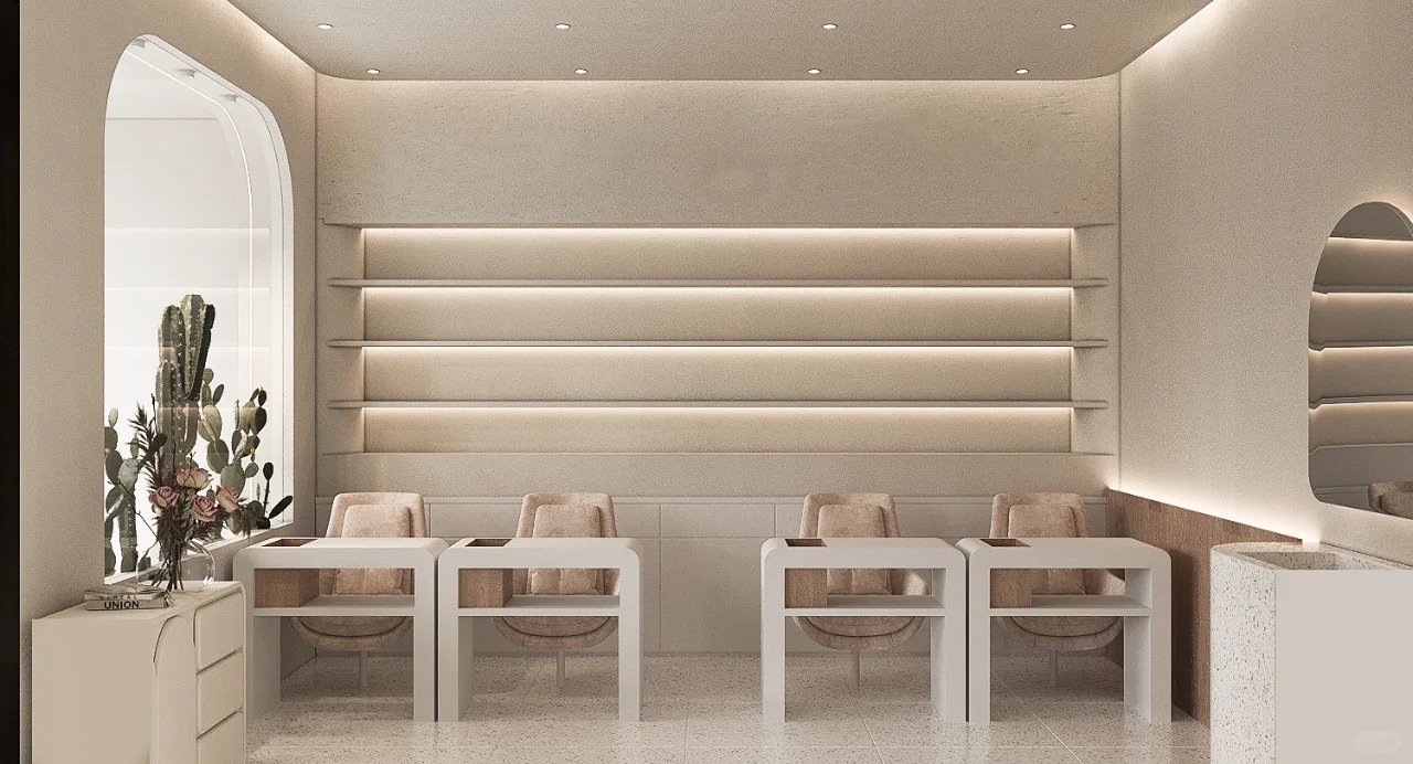 美甲店设计丨中国吉林丨大圣设计-7