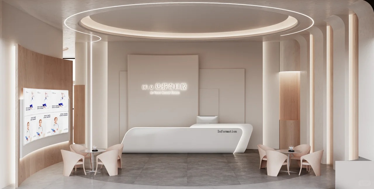 千方级牙科设计丨中国吉林丨大圣装饰-2