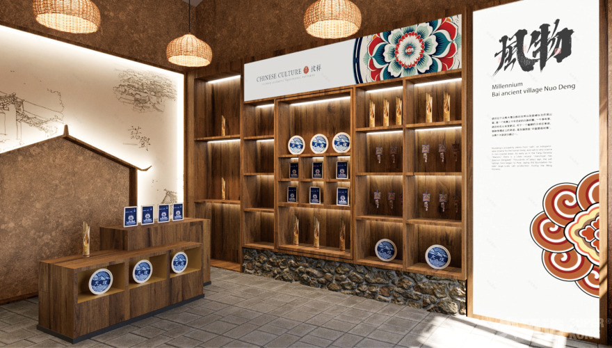 诺邓古镇文化陈列展厅:千年盐井的传承与艺术丨中国昆明丨夫子造设计机构-13