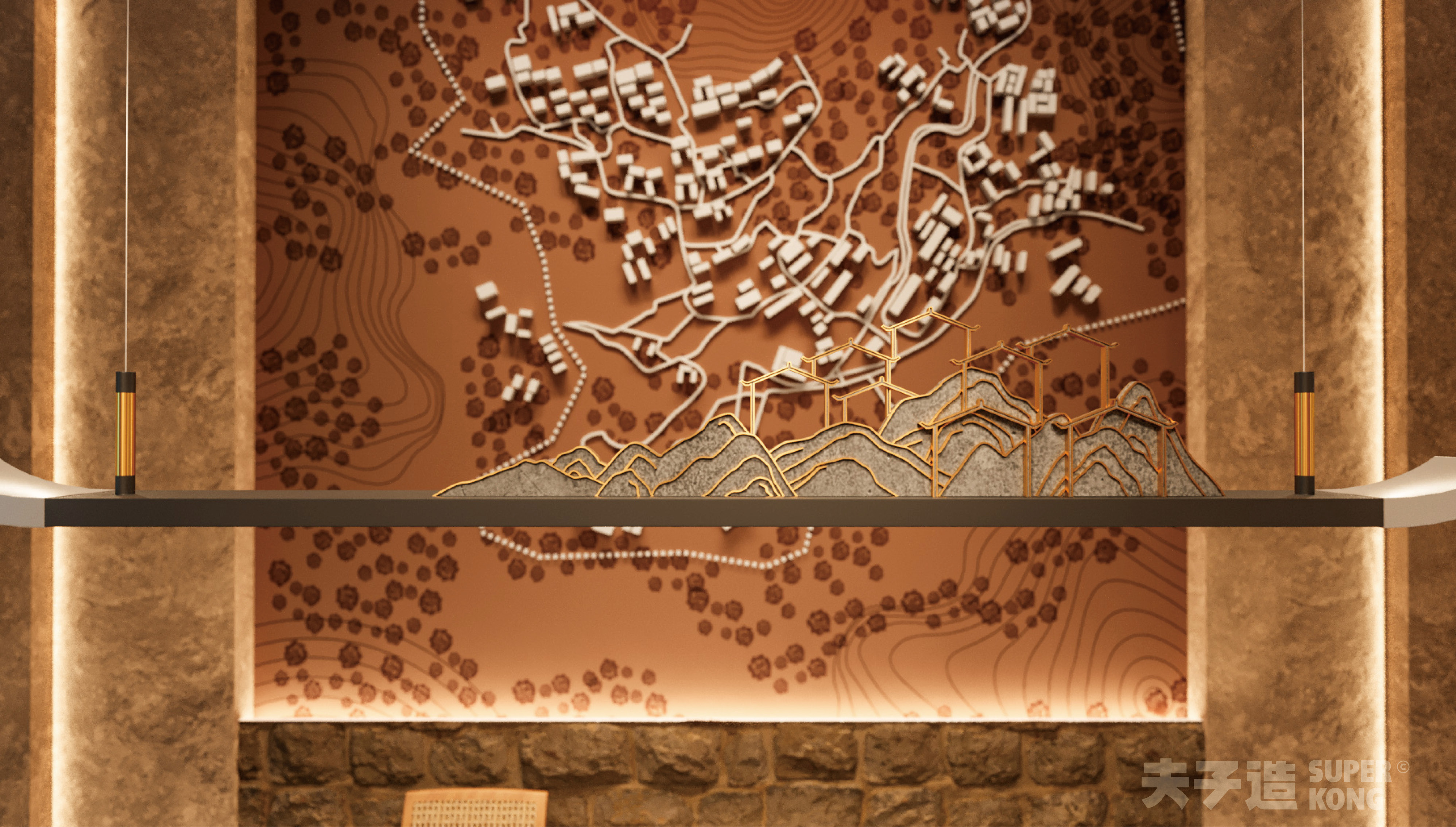 诺邓古镇文化陈列展厅:千年盐井的传承与艺术丨中国昆明丨夫子造设计机构-10