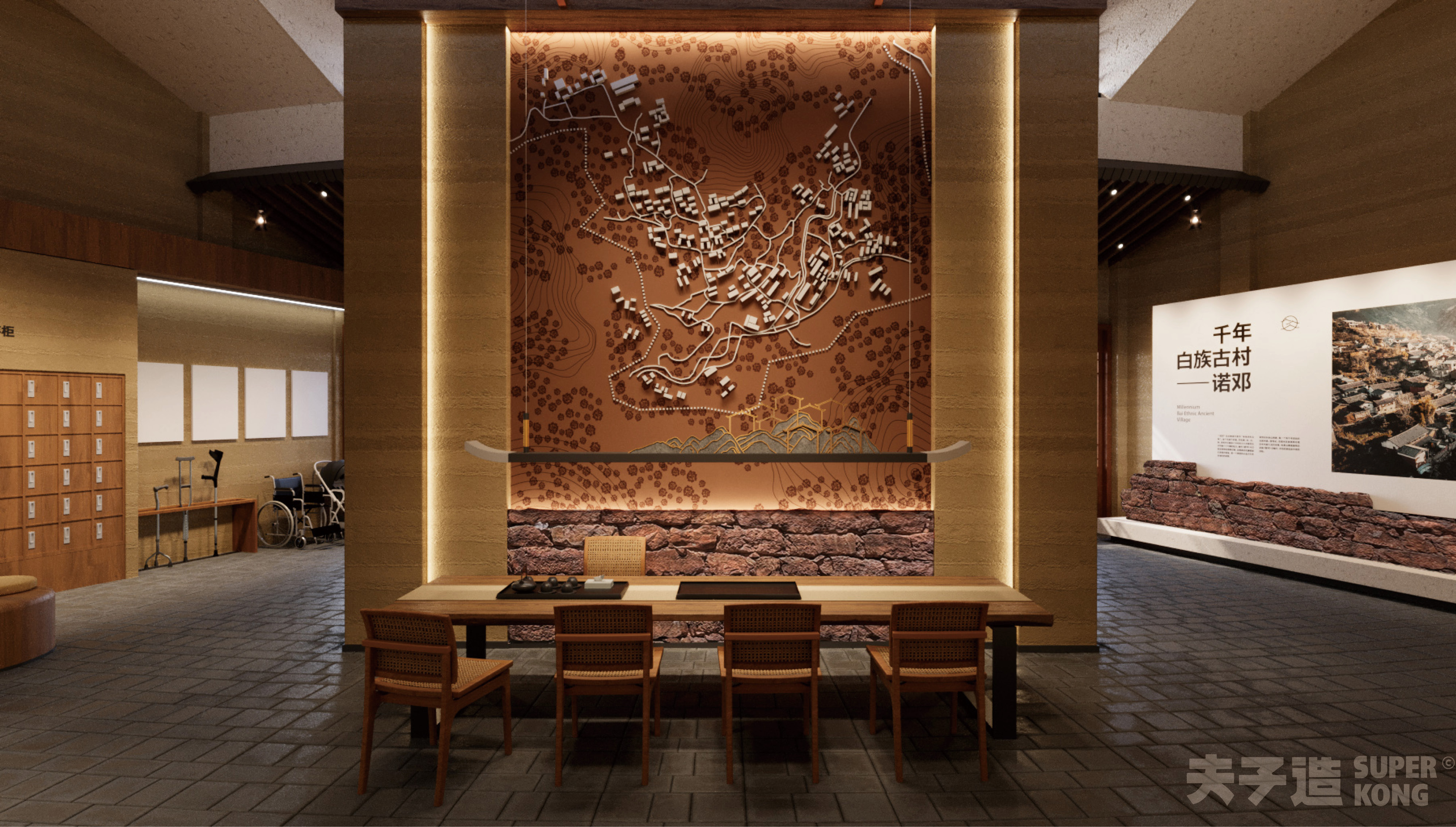 诺邓古镇文化陈列展厅：千年盐井的传承与艺术丨中国昆明丨夫子造设计机构-11