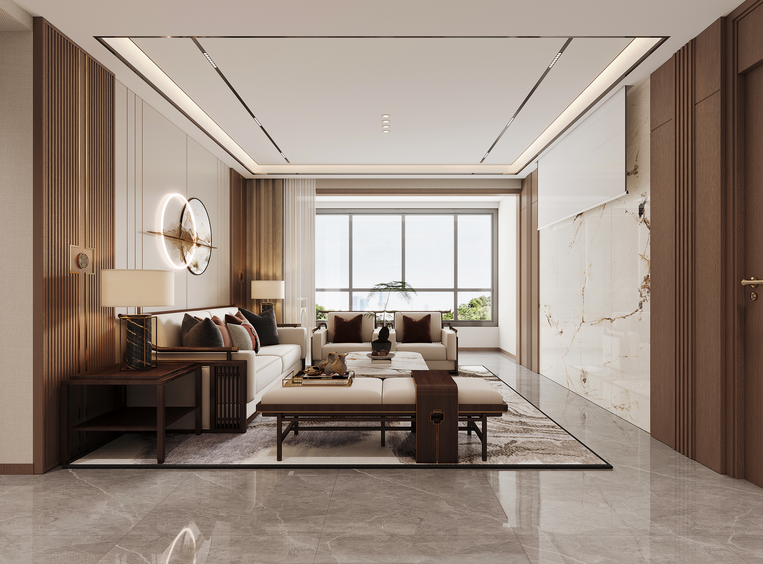 新中式平层丨中国陇南丨封益祥-1