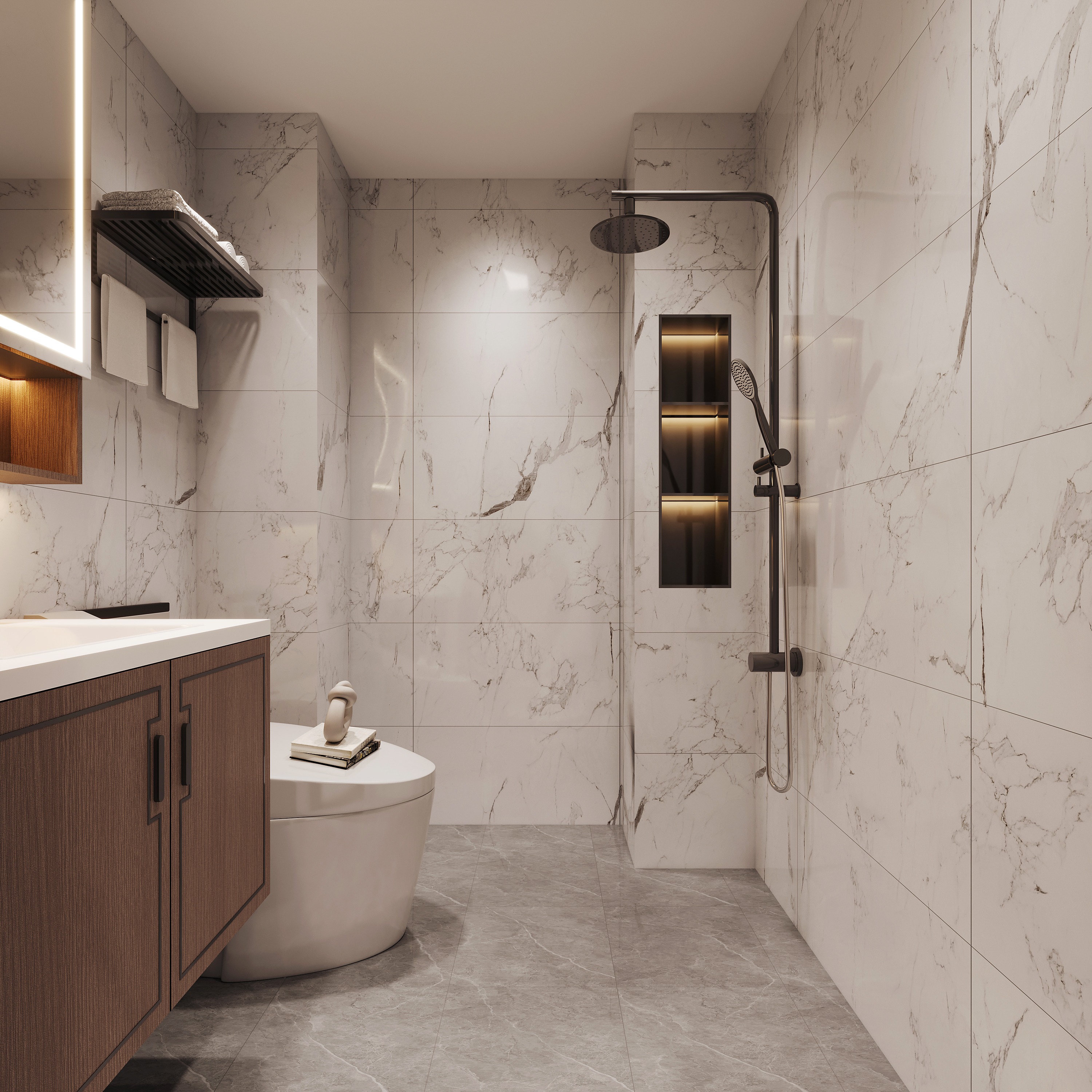 新中式平层丨中国陇南丨封益祥-11