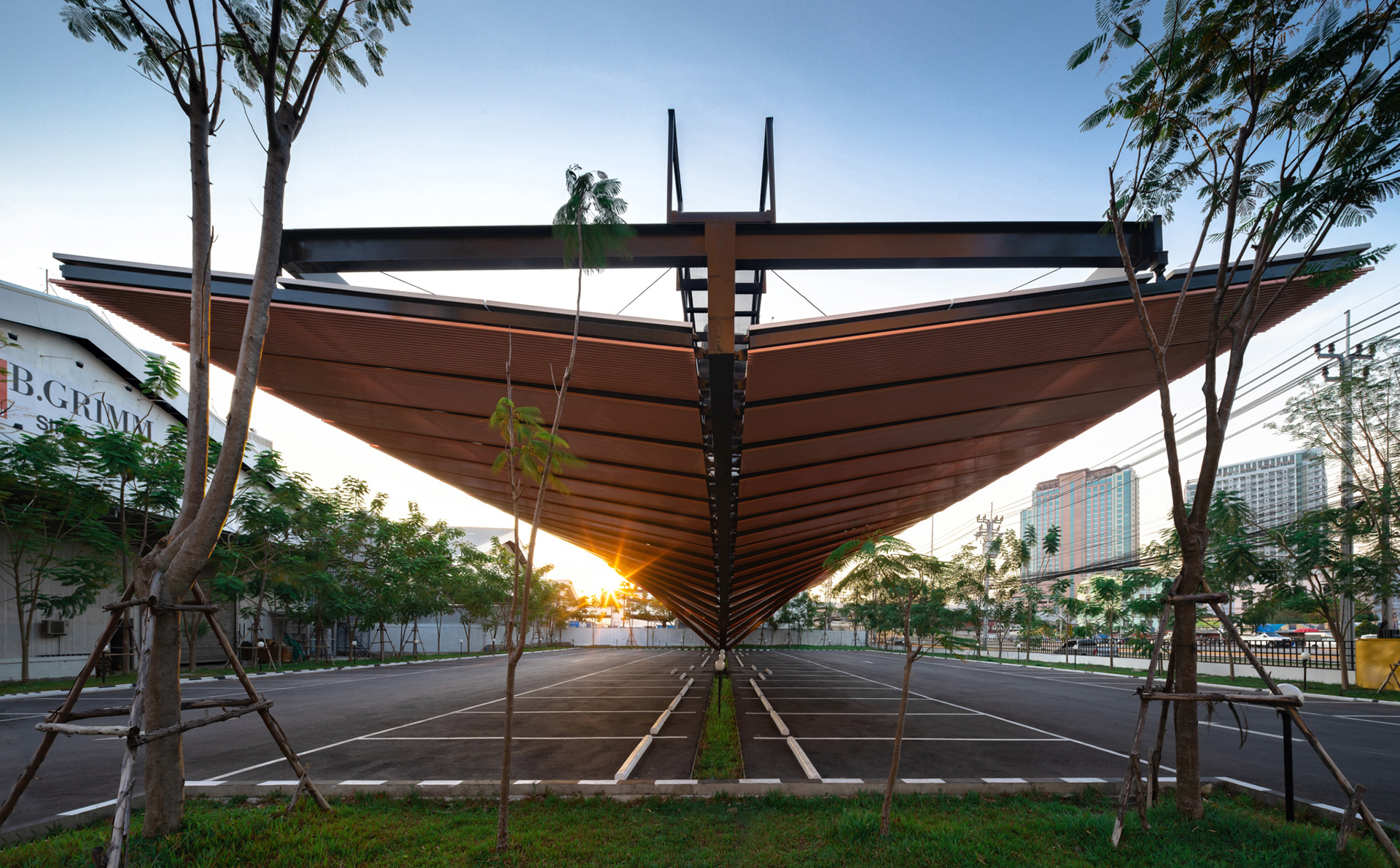 B.GRIMM SOLAR PARKING ROOF丨美国丨OPENBOX ARCHITECTS-10
