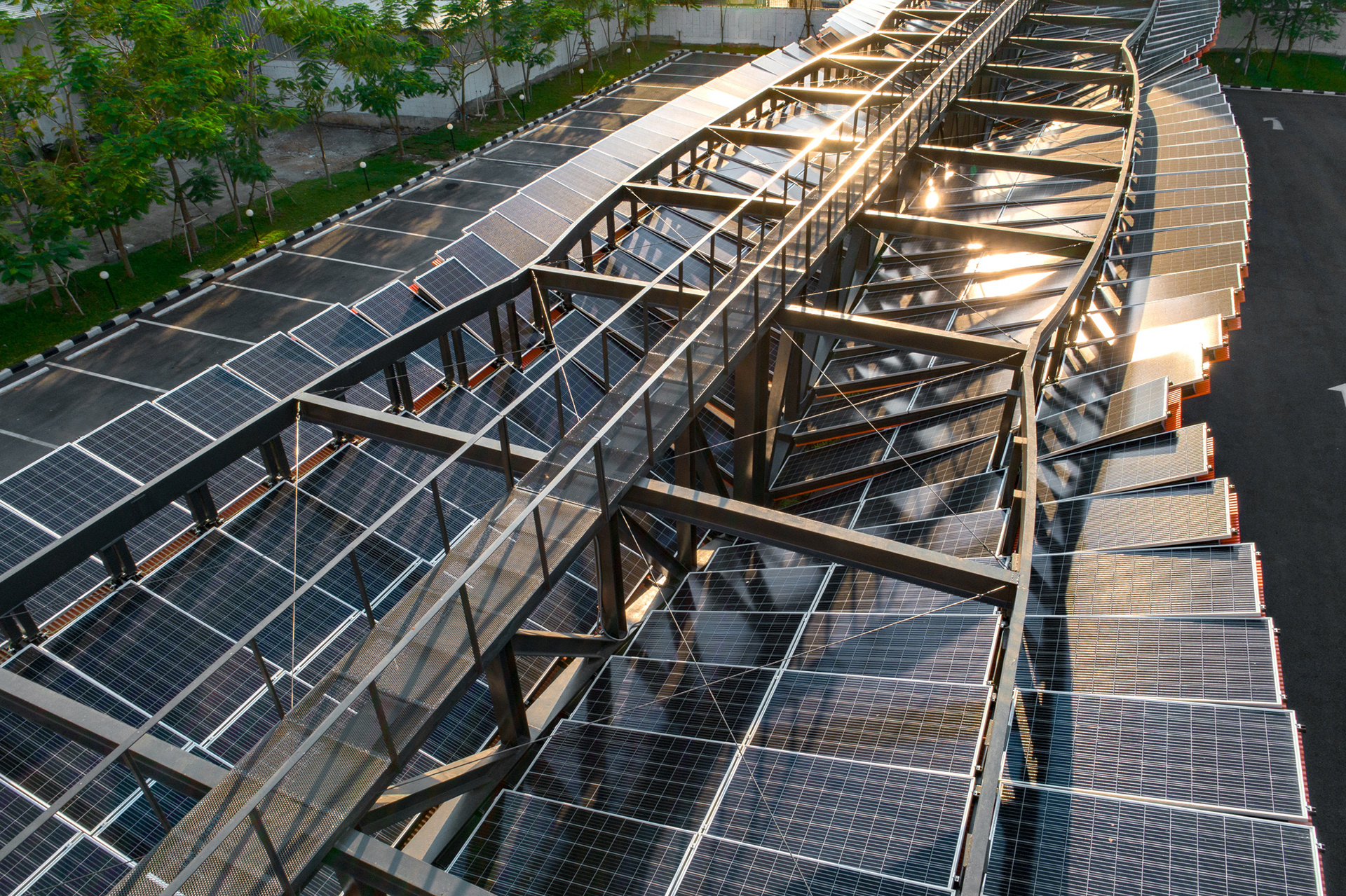 B.GRIMM SOLAR PARKING ROOF丨美国丨OPENBOX ARCHITECTS-1