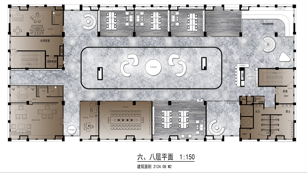 集团办公室作品丨中国广州丨欧阳彪-5