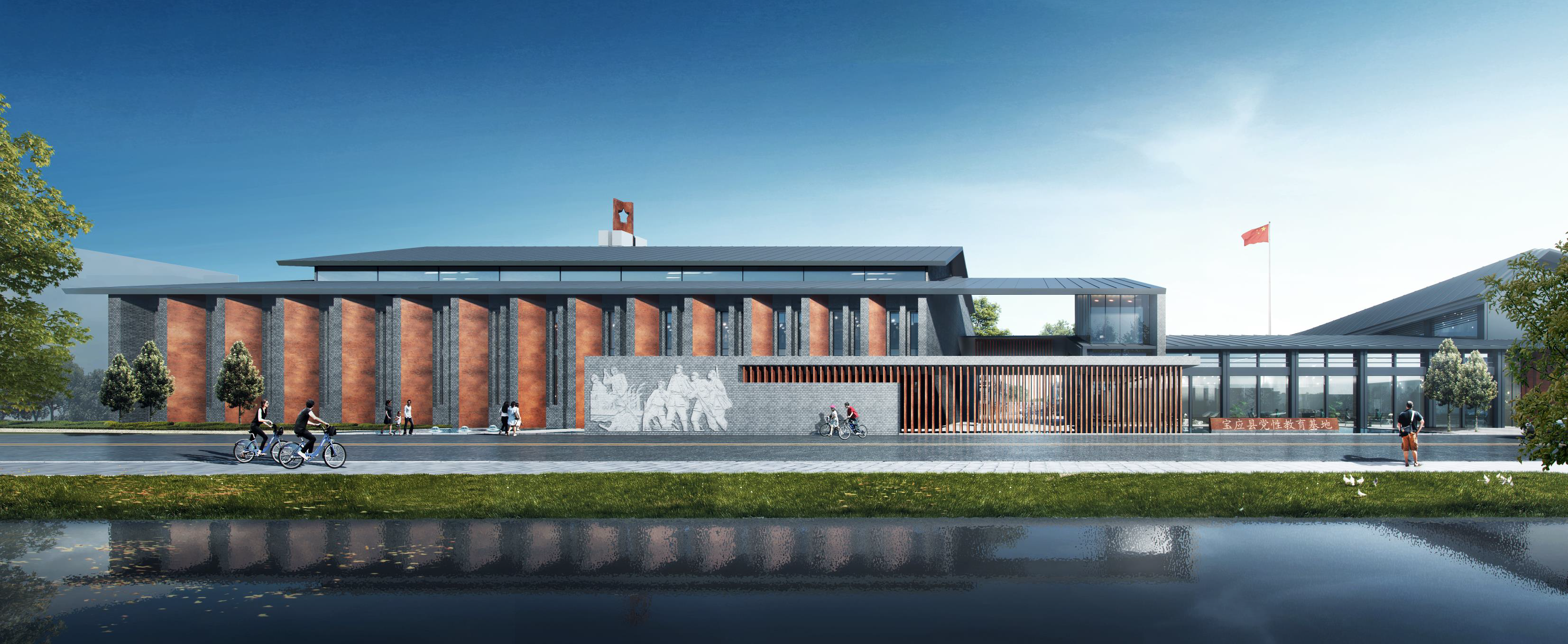 江苏红枫园新四军文化园丨中国扬州丨南京市建筑设计研究院有限责任公司-31