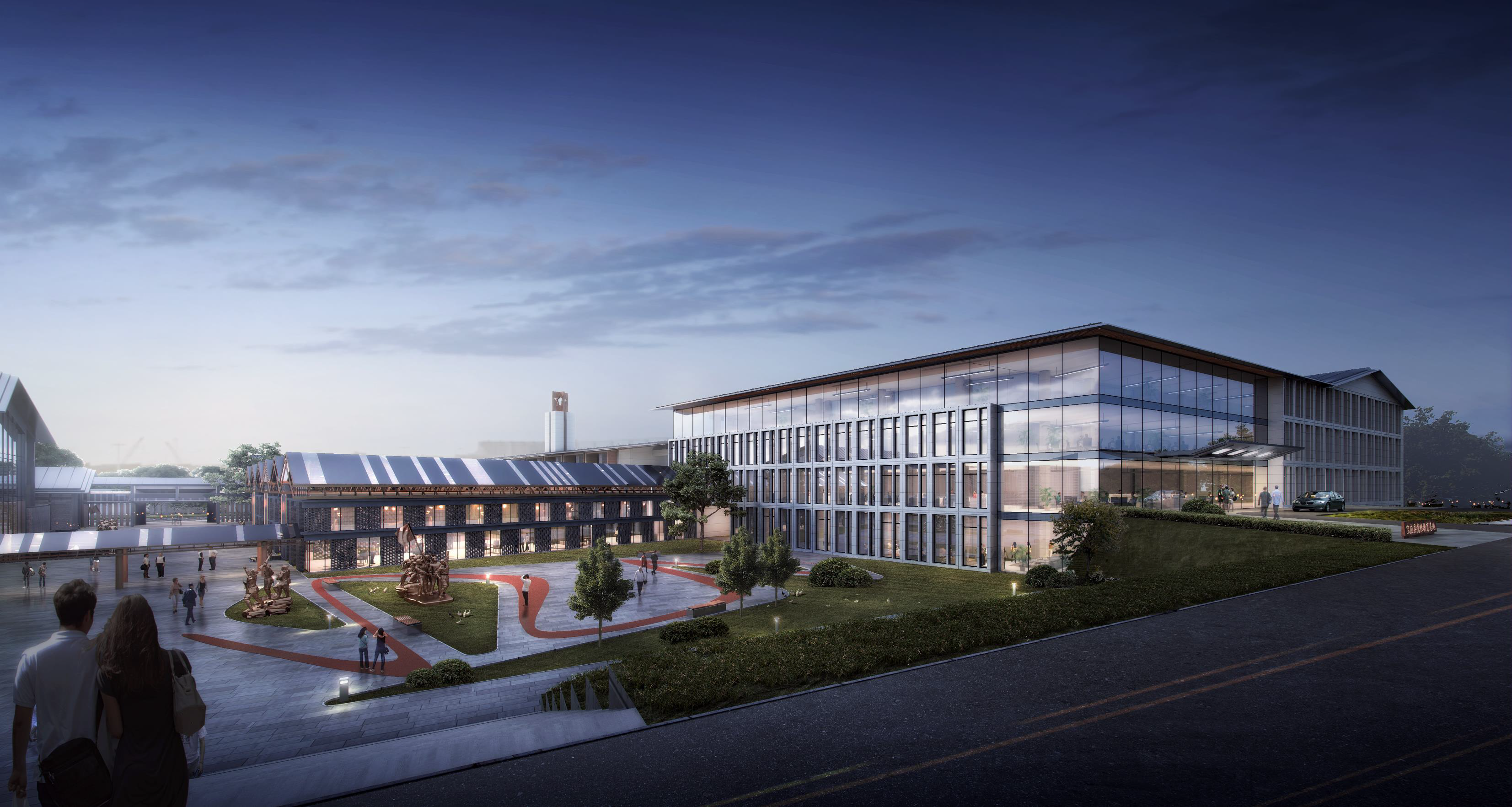 江苏红枫园新四军文化园丨中国扬州丨南京市建筑设计研究院有限责任公司-33