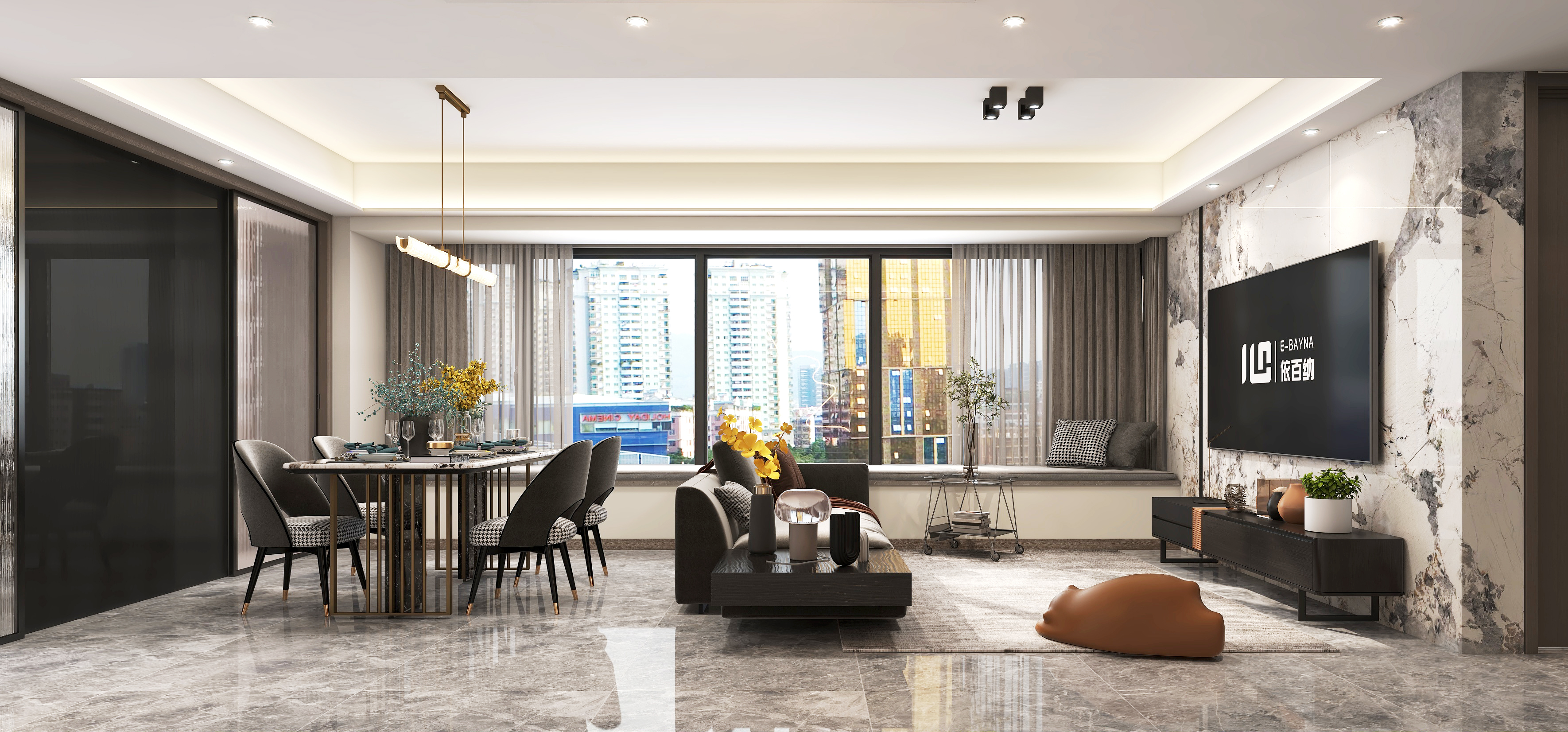 杭州星创晶辉里边套丨中国杭州丨查代镇-2