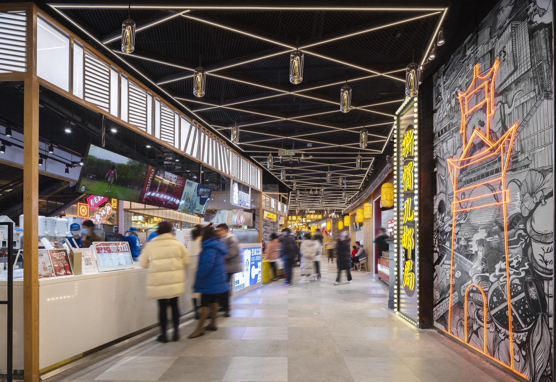 新都广场- B1“烟火九巷”场景街区丨中国成都丨夏谷暑雨-0