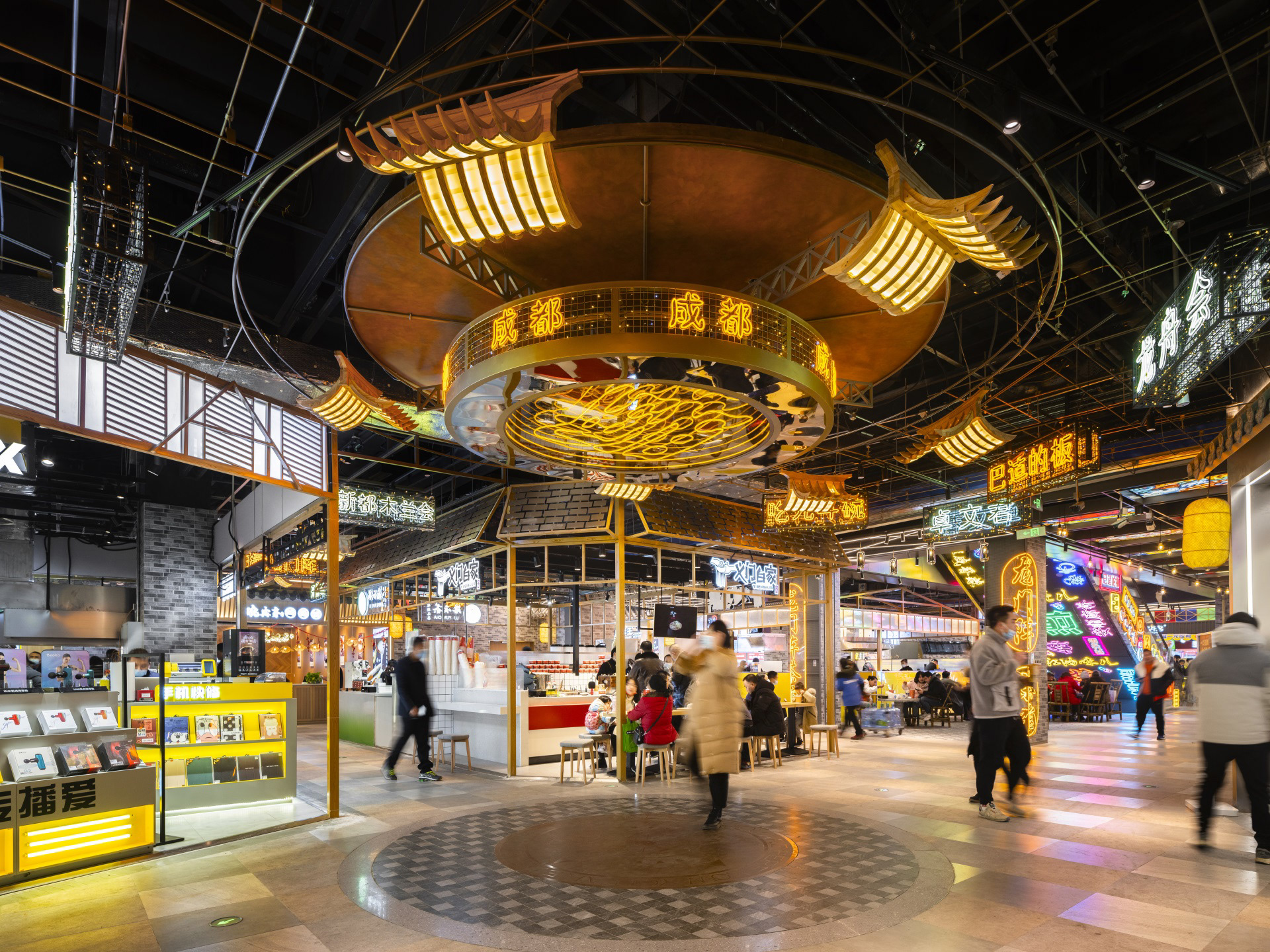 新都广场- B1“烟火九巷”场景街区丨中国成都丨夏谷暑雨-10