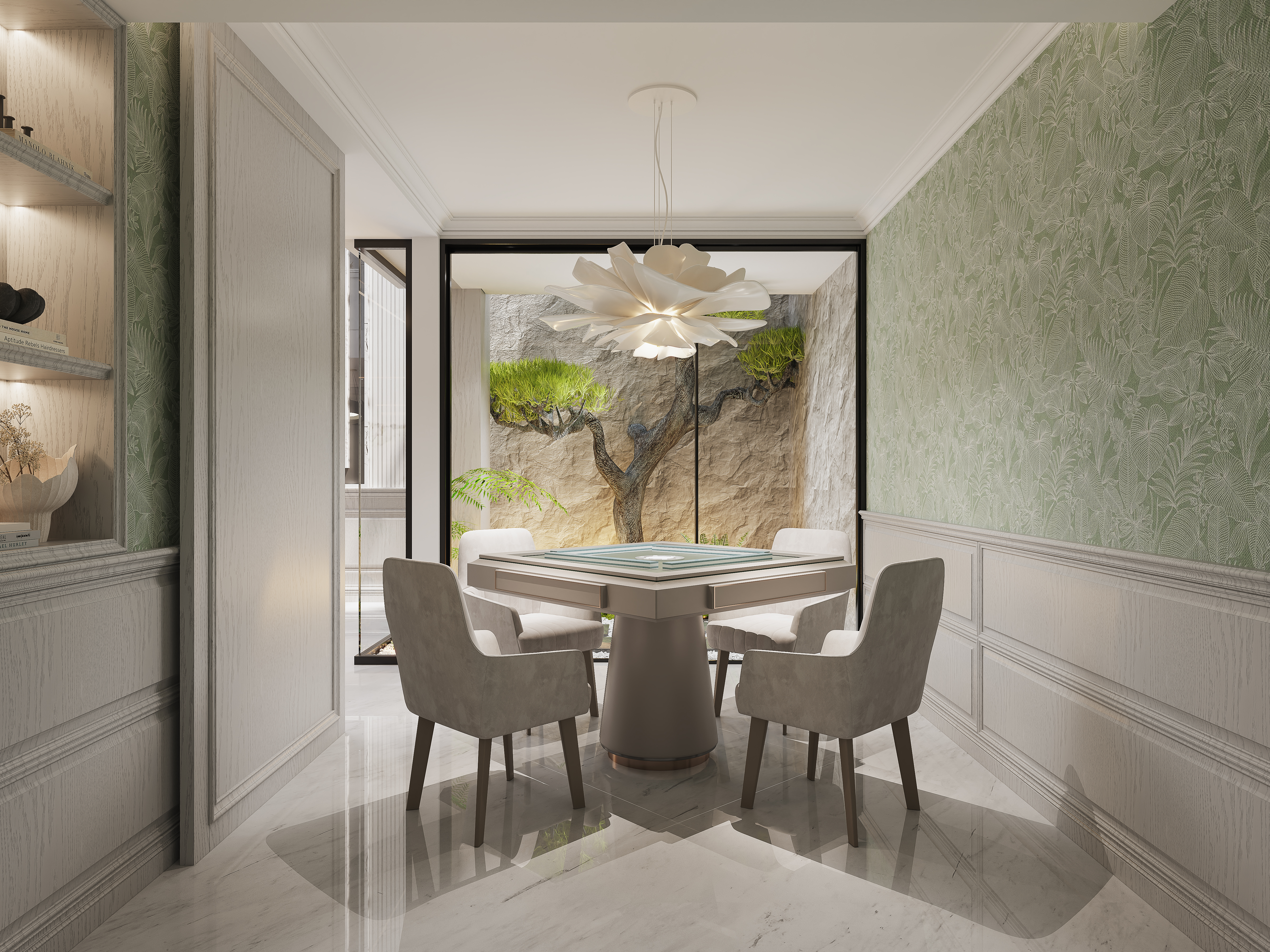 松弛浪漫·雅致生活600㎡现代美式别墅设计丨中国金华丨金华国冠别墅设计中心-28