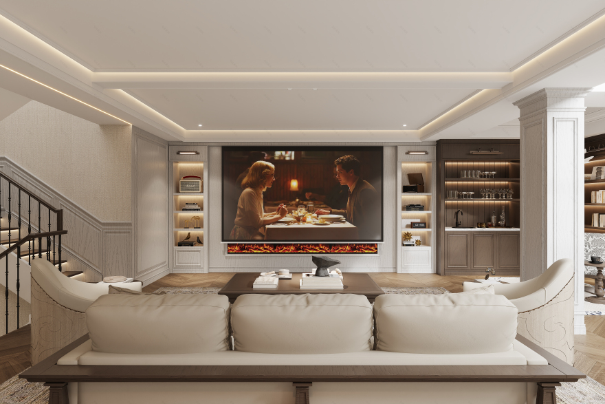 松弛浪漫·雅致生活600㎡现代美式别墅设计丨中国金华丨金华国冠别墅设计中心-38