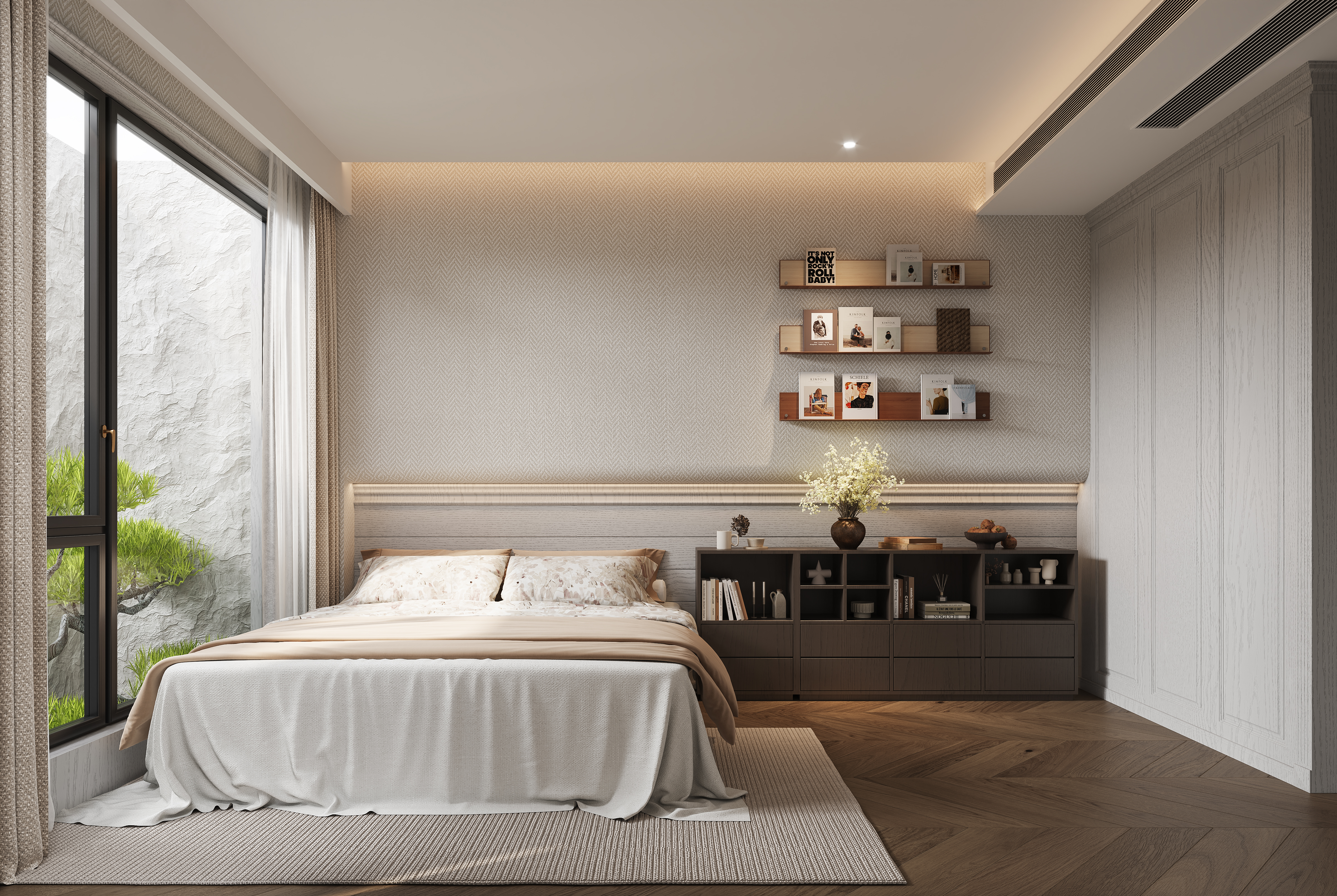 松弛浪漫·雅致生活600㎡现代美式别墅设计丨中国金华丨金华国冠别墅设计中心-77