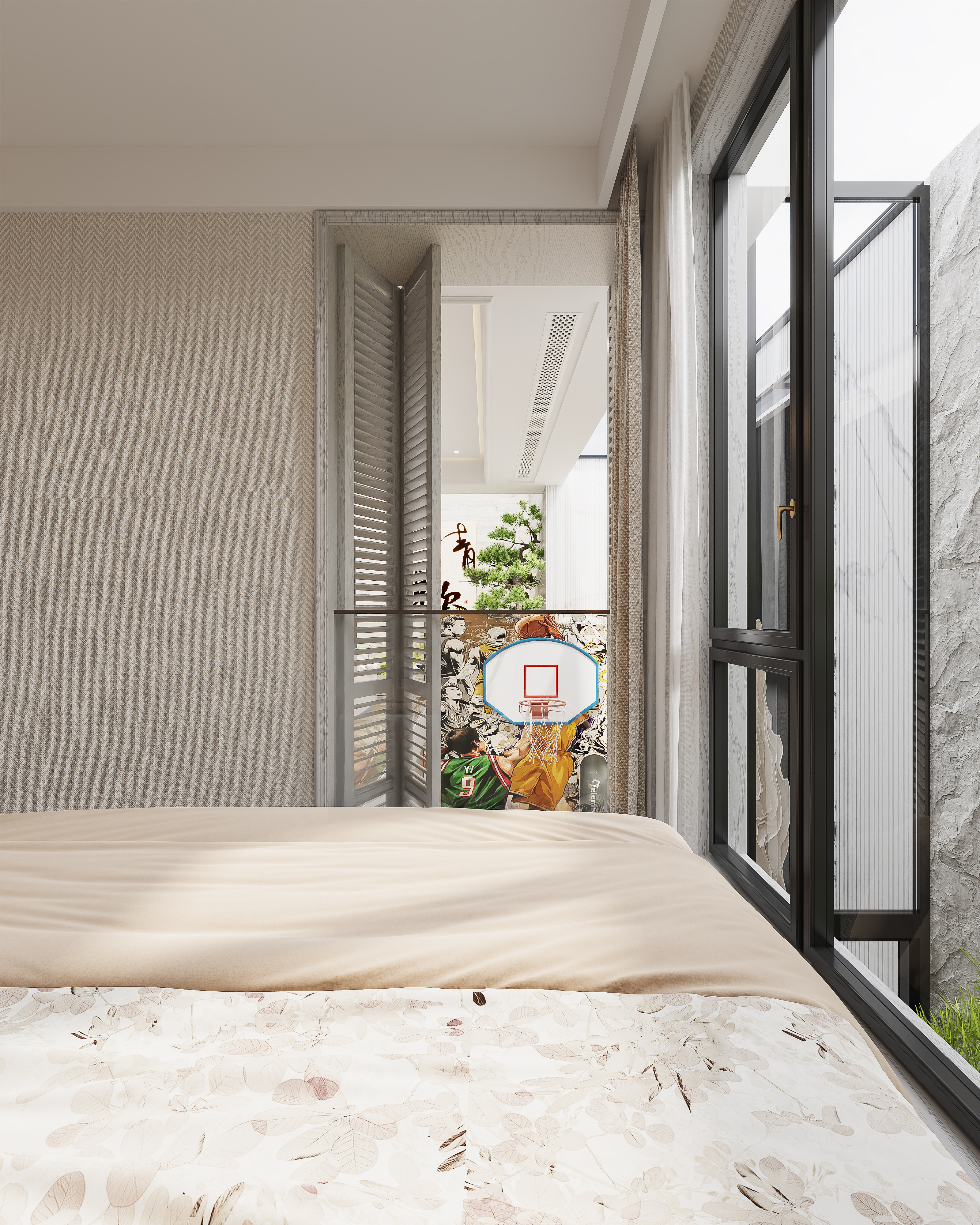 松弛浪漫·雅致生活600㎡现代美式别墅设计丨中国金华丨金华国冠别墅设计中心-78