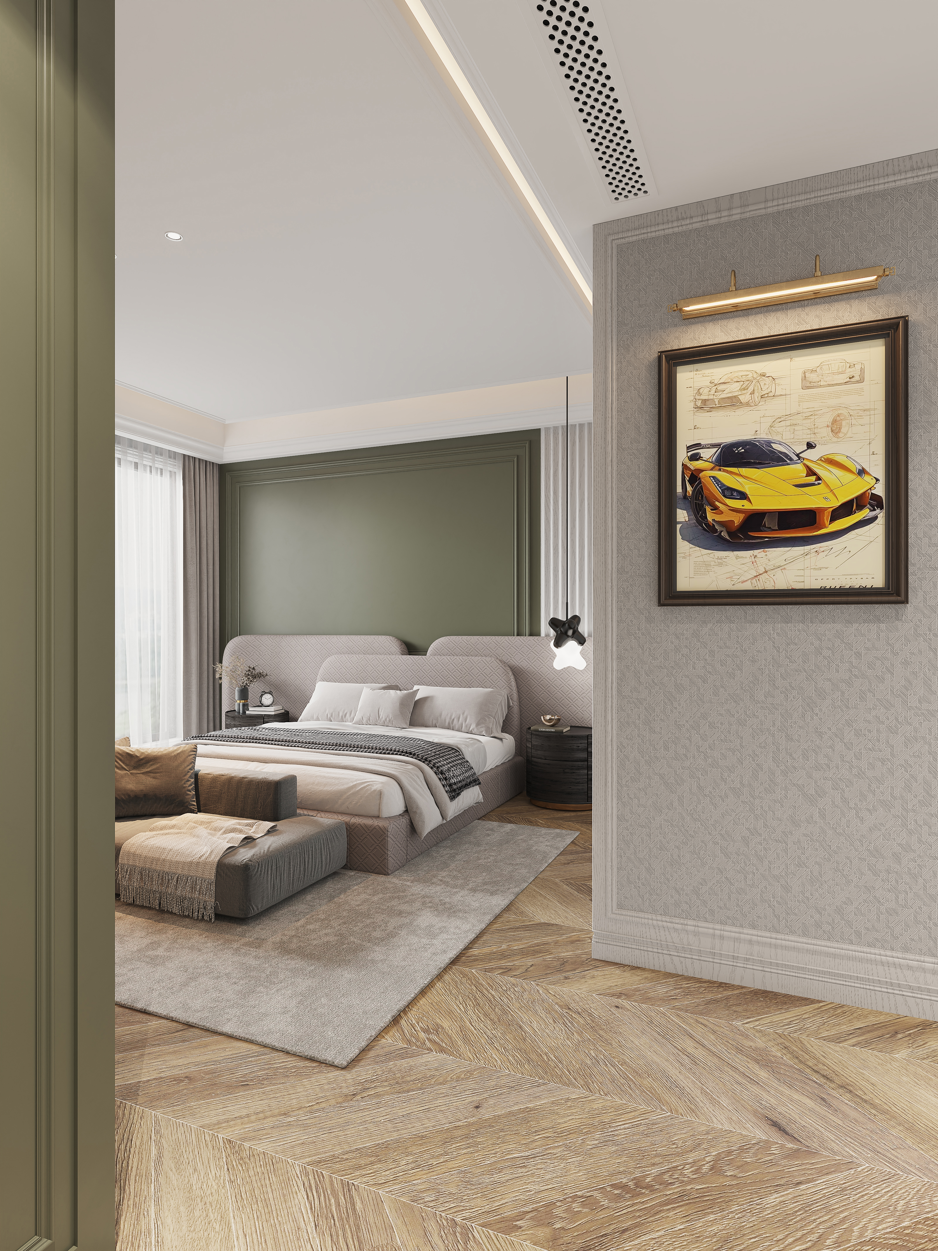 松弛浪漫·雅致生活600㎡现代美式别墅设计丨中国金华丨金华国冠别墅设计中心-108